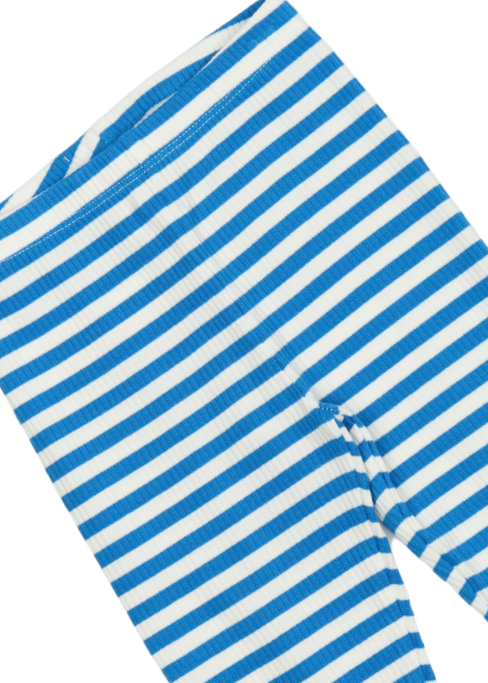 THE NEW SIBLINGS THE NEW SIBLINGS | TNSTFro Rib Leggings - Campanula Striped