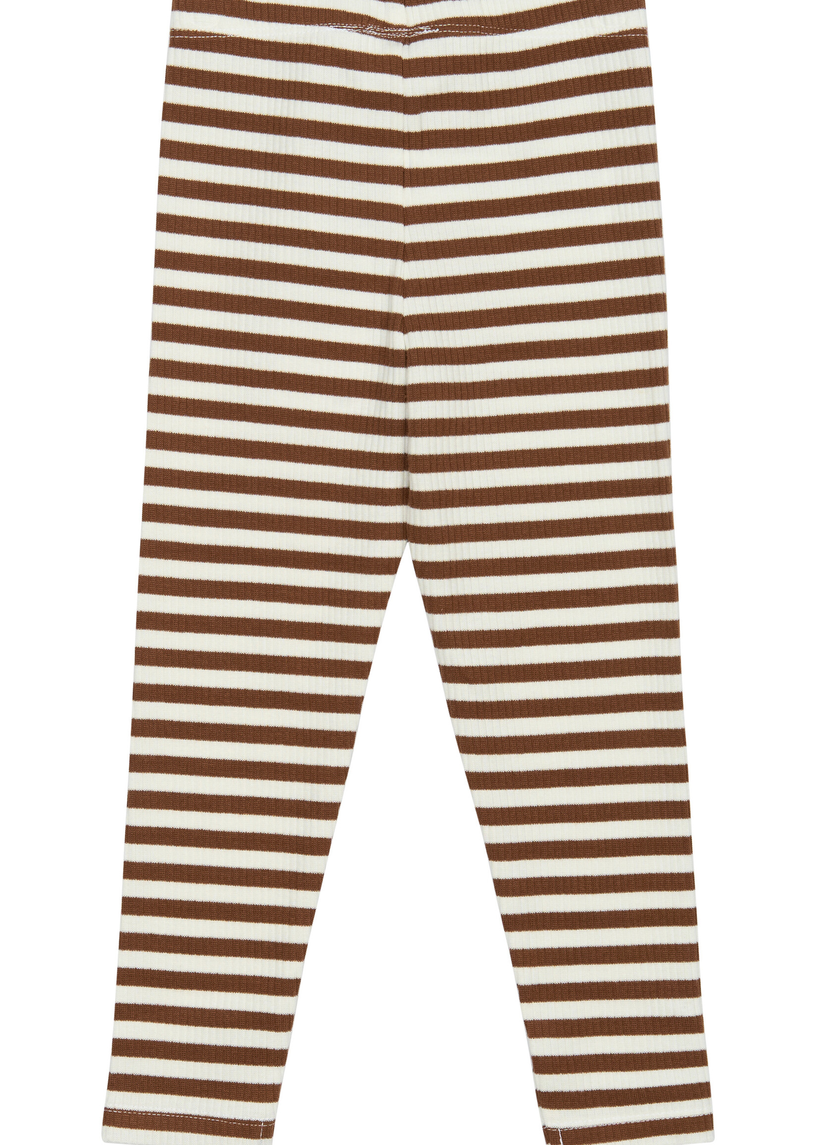 THE NEW SIBLINGS THE NEW SIBLINGS | TNSTFro Rib Leggings - Toffee Striped
