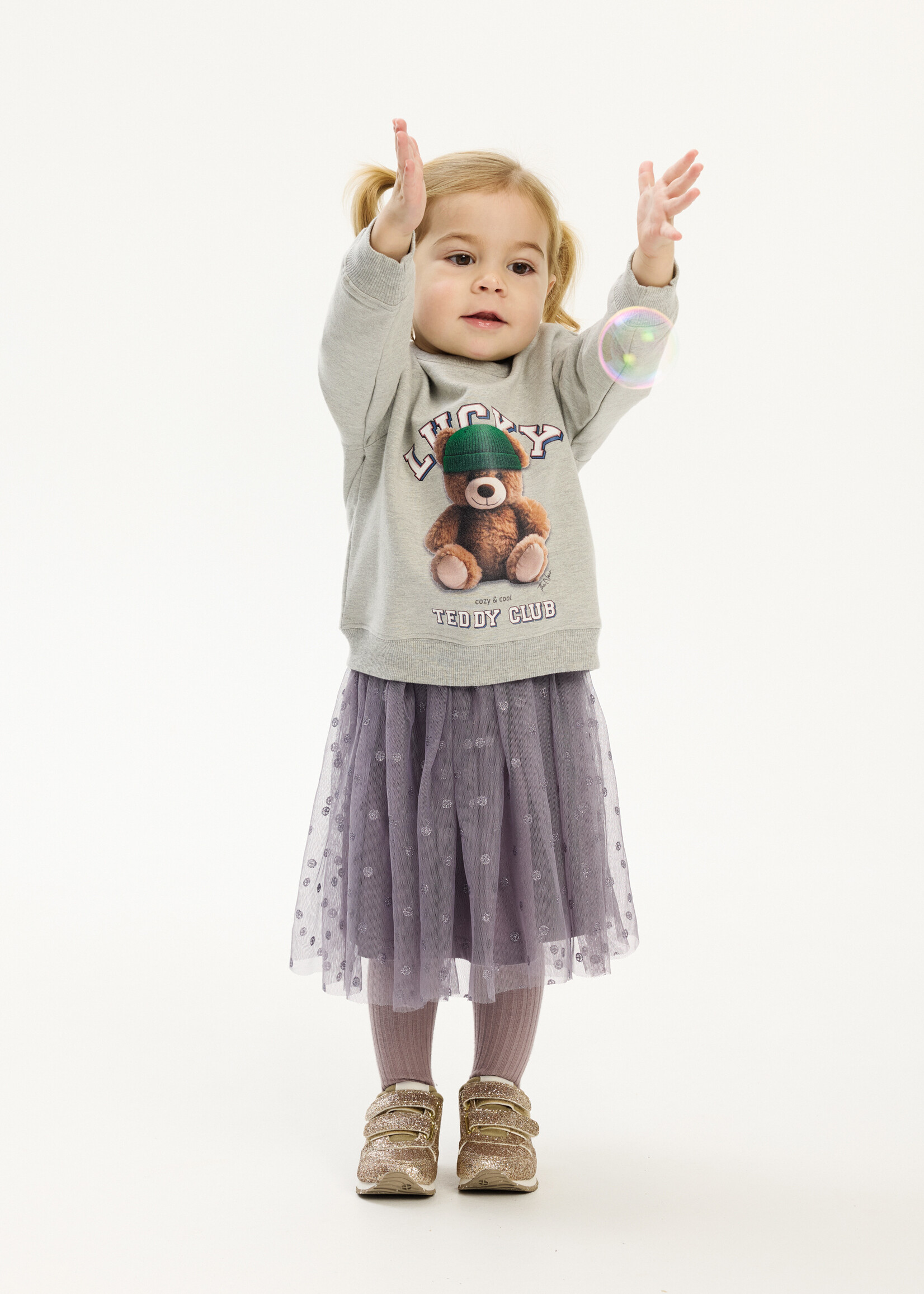 THE NEW SIBLINGS THE NEW SIBLINGS | TNSTPoppy Skirt - Gray Ridge AOP