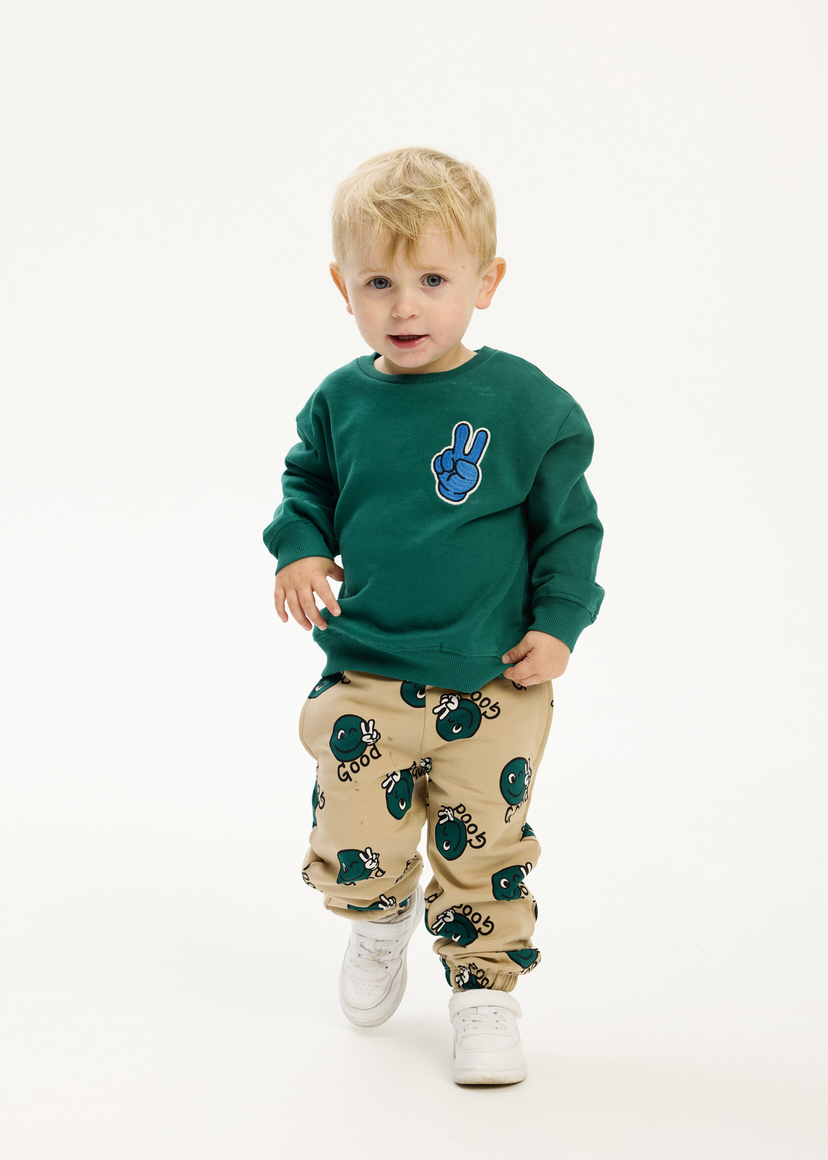 THE NEW SIBLINGS THE NEW SIBLINGS | TNSTPhineas OS Sweatshirt - Alpine Green