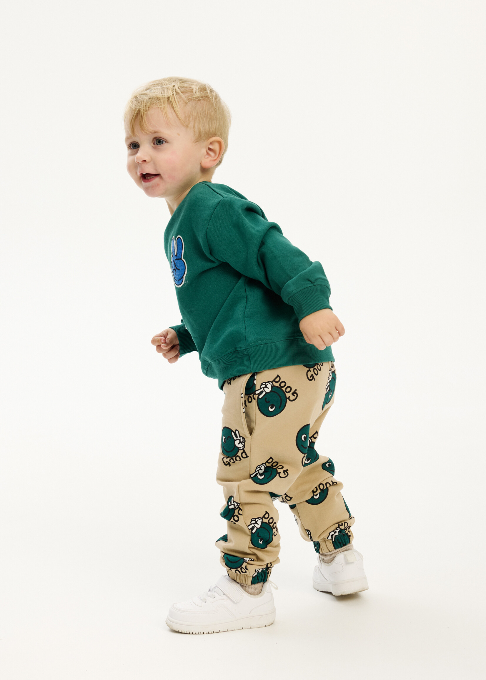 THE NEW SIBLINGS THE NEW SIBLINGS | TNSTPhineas OS Sweatshirt - Alpine Green