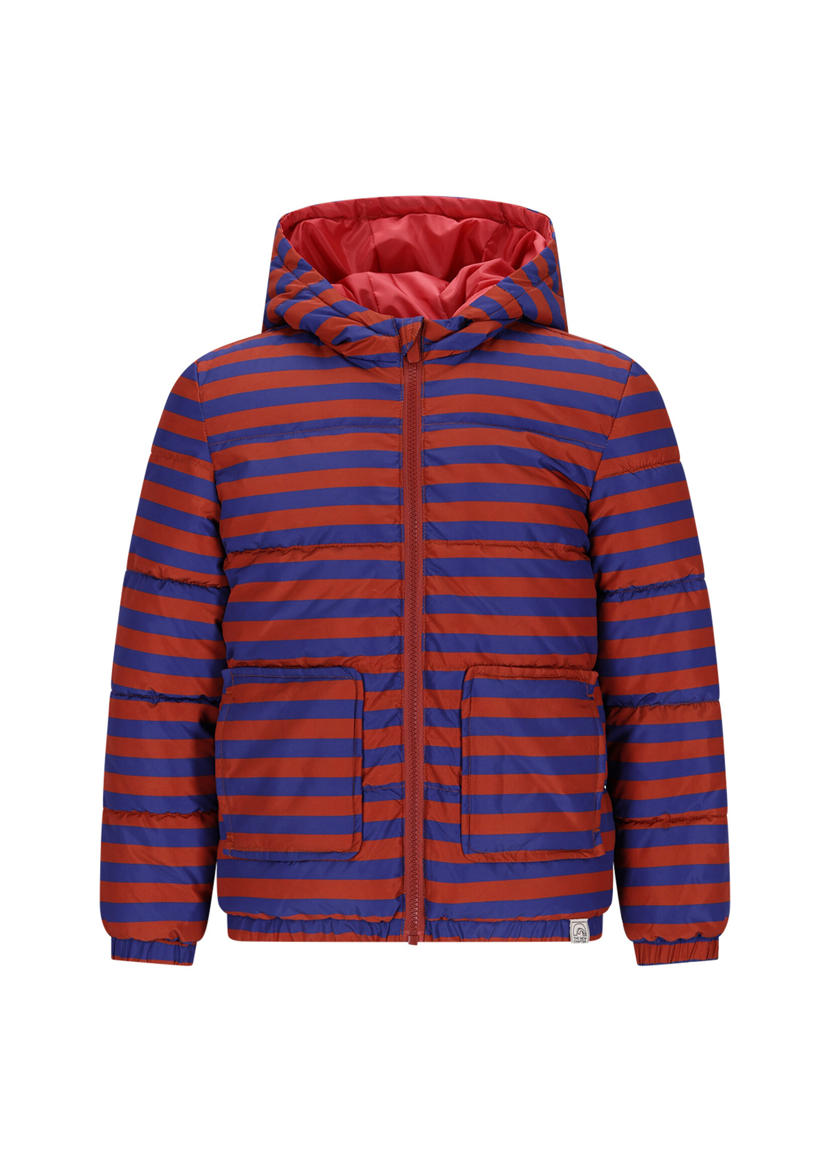 The New Chapter The New Chapter | Mosi The New Chapter jacket aop – Stripes Blue Brown