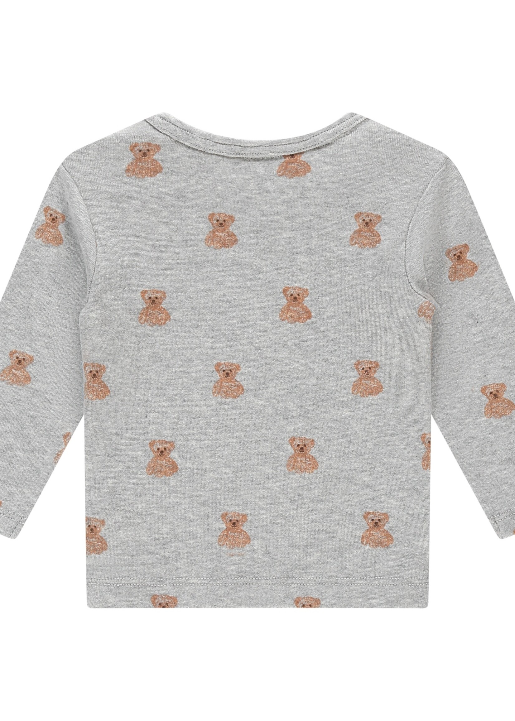 A Tiny Story A Tiny Story | baby t-shirt long sleeve - light grey melange 1