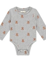 A Tiny Story A Tiny Story | baby t-shirt long sleeve - light grey melange 2