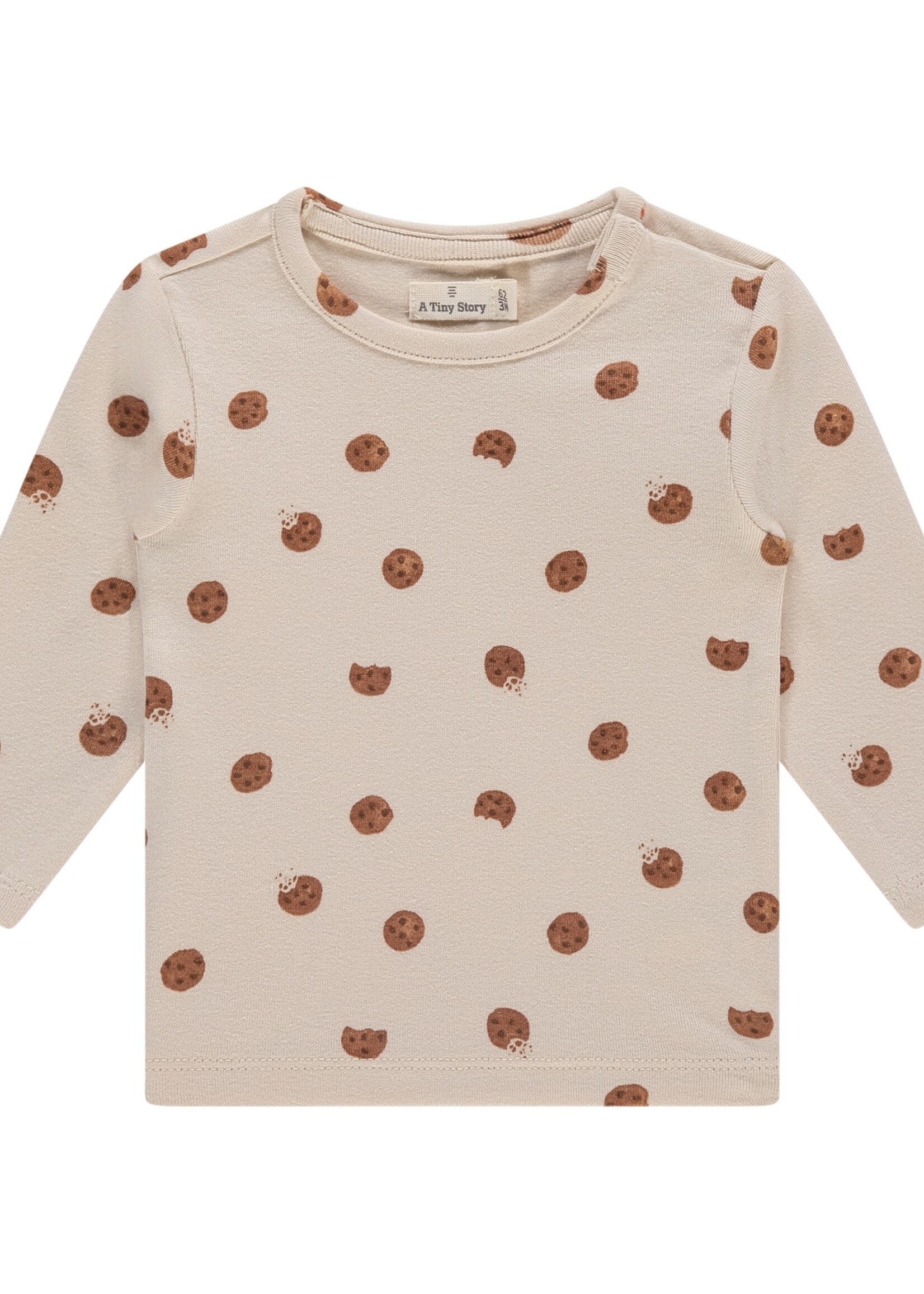 A Tiny Story A Tiny Story | baby t-shirt long sleeve – snow 1