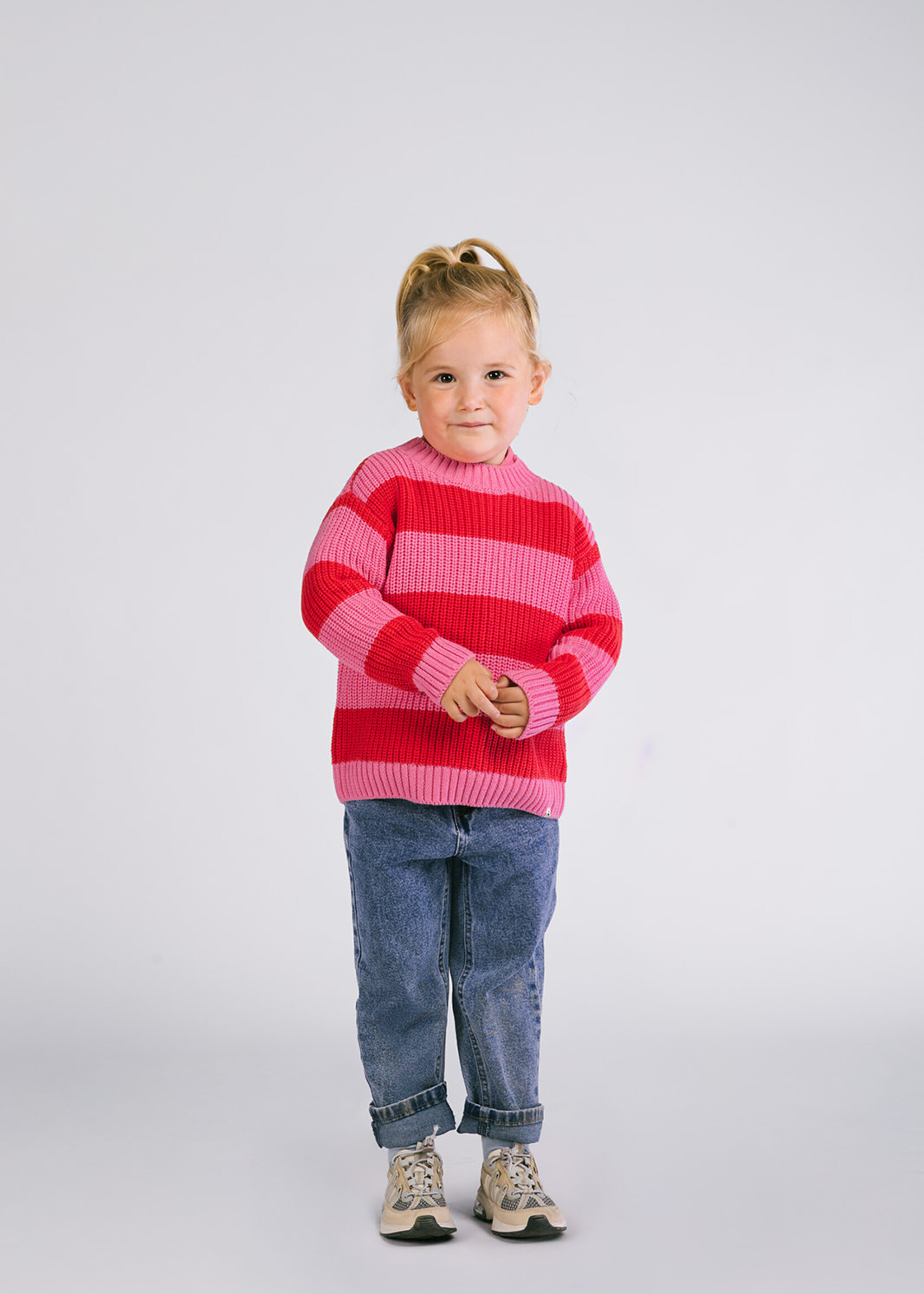 The New Chapter The New Chapter | Jamie The New Chapter knitted sweater – Pink Carnation