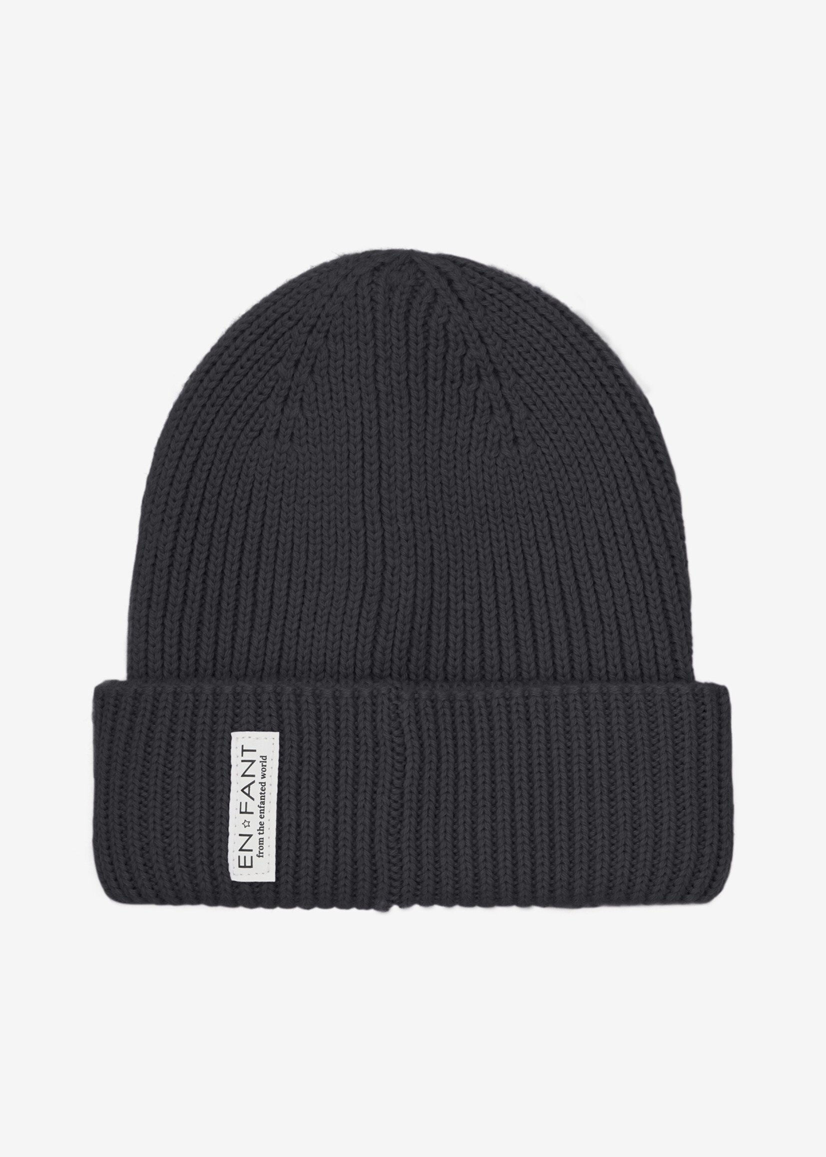 En Fant En Fant | Beanie w. Lining – Ebony