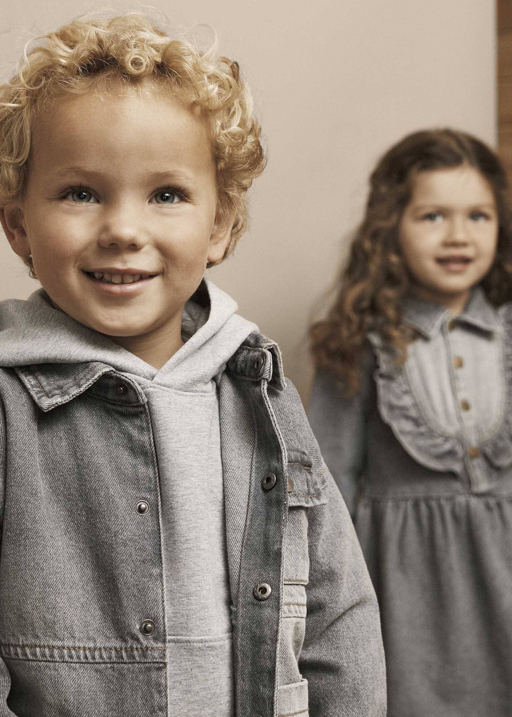 En Fant En Fant | Sweatshirt – Light Grey Melange