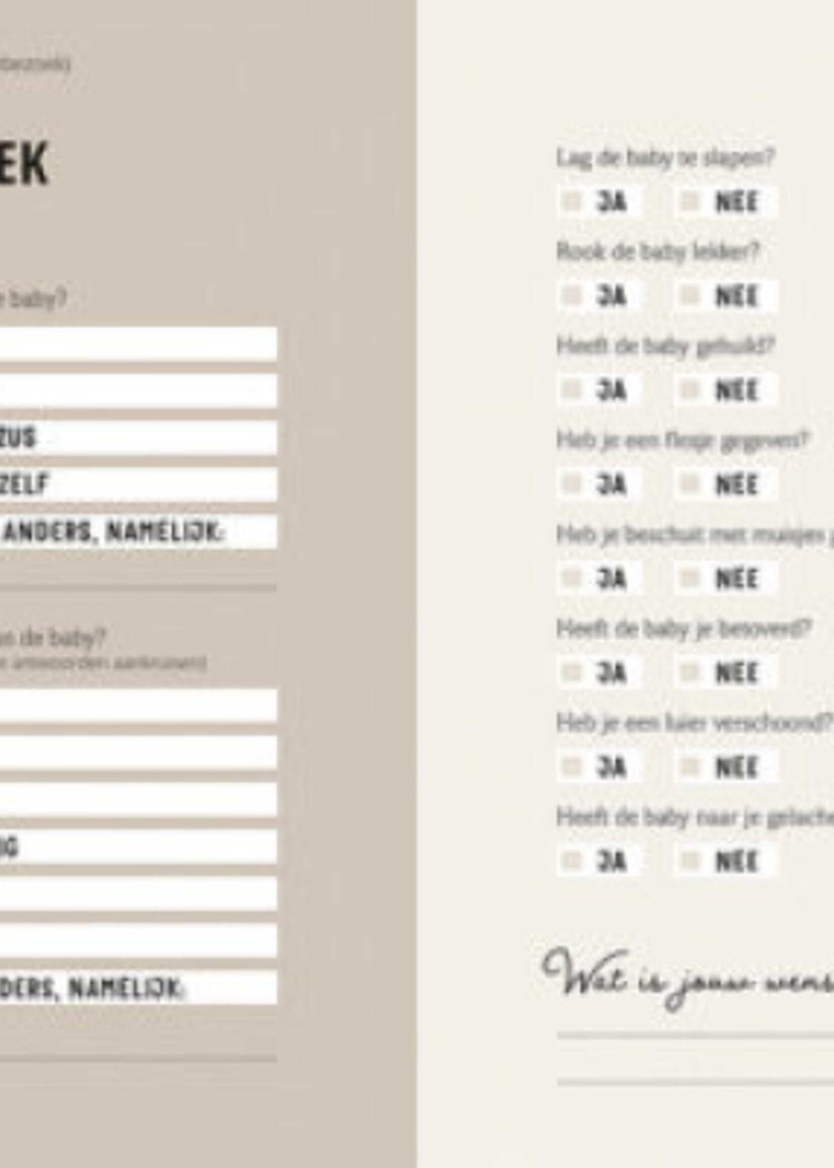 Mooie woorden kraambezoek - Maar een unieke herinnering