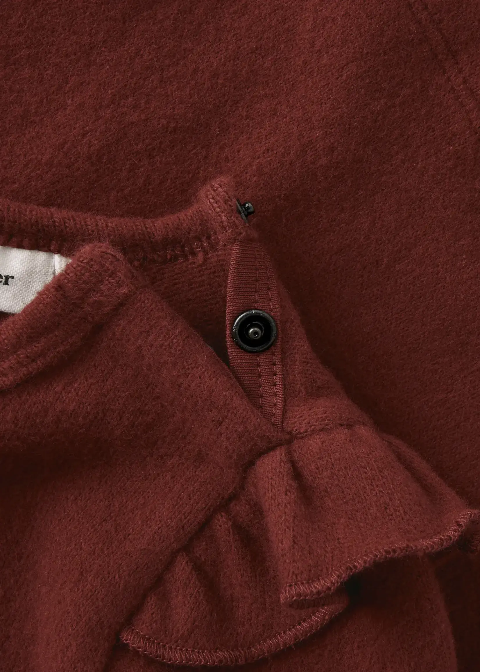 Lil' Atelier Lil' Atelier | NBFTHORA HYK LS SLIM TOP LIL - Hot Chocolate