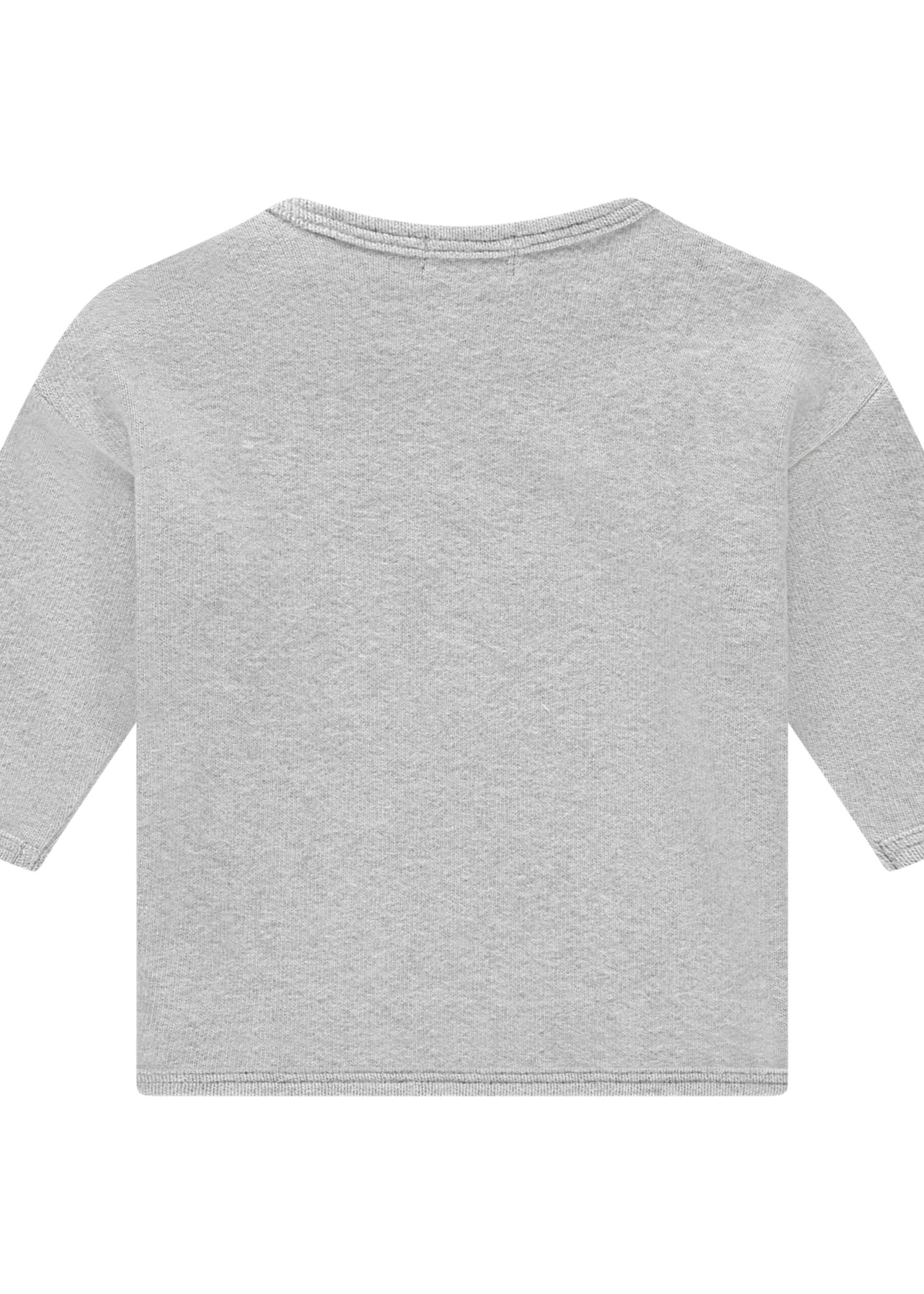 A Tiny Story A Tiny Story | baby pullover - light grey melange