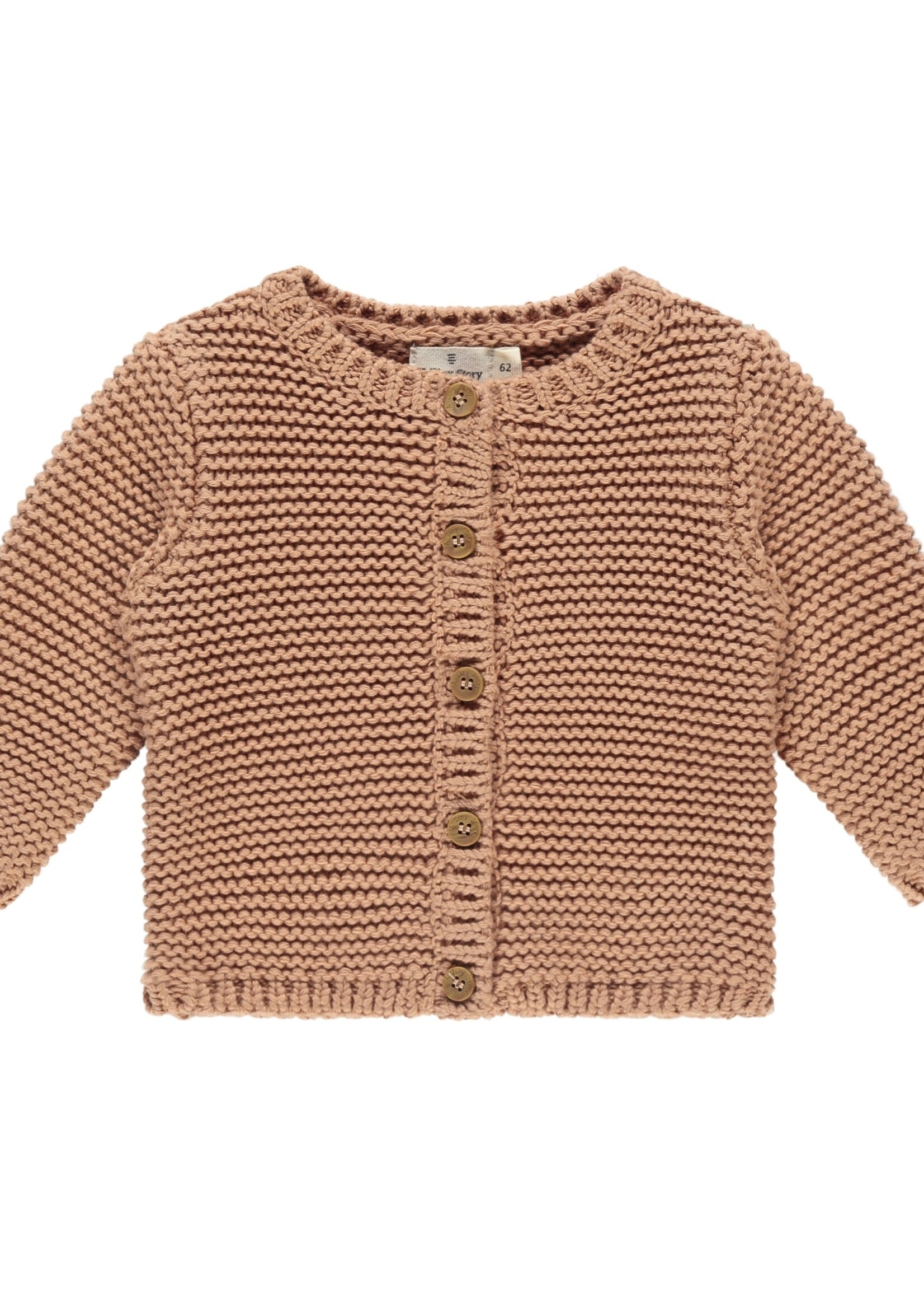 A Tiny Story A Tiny Story | baby cardigan - cookie 1