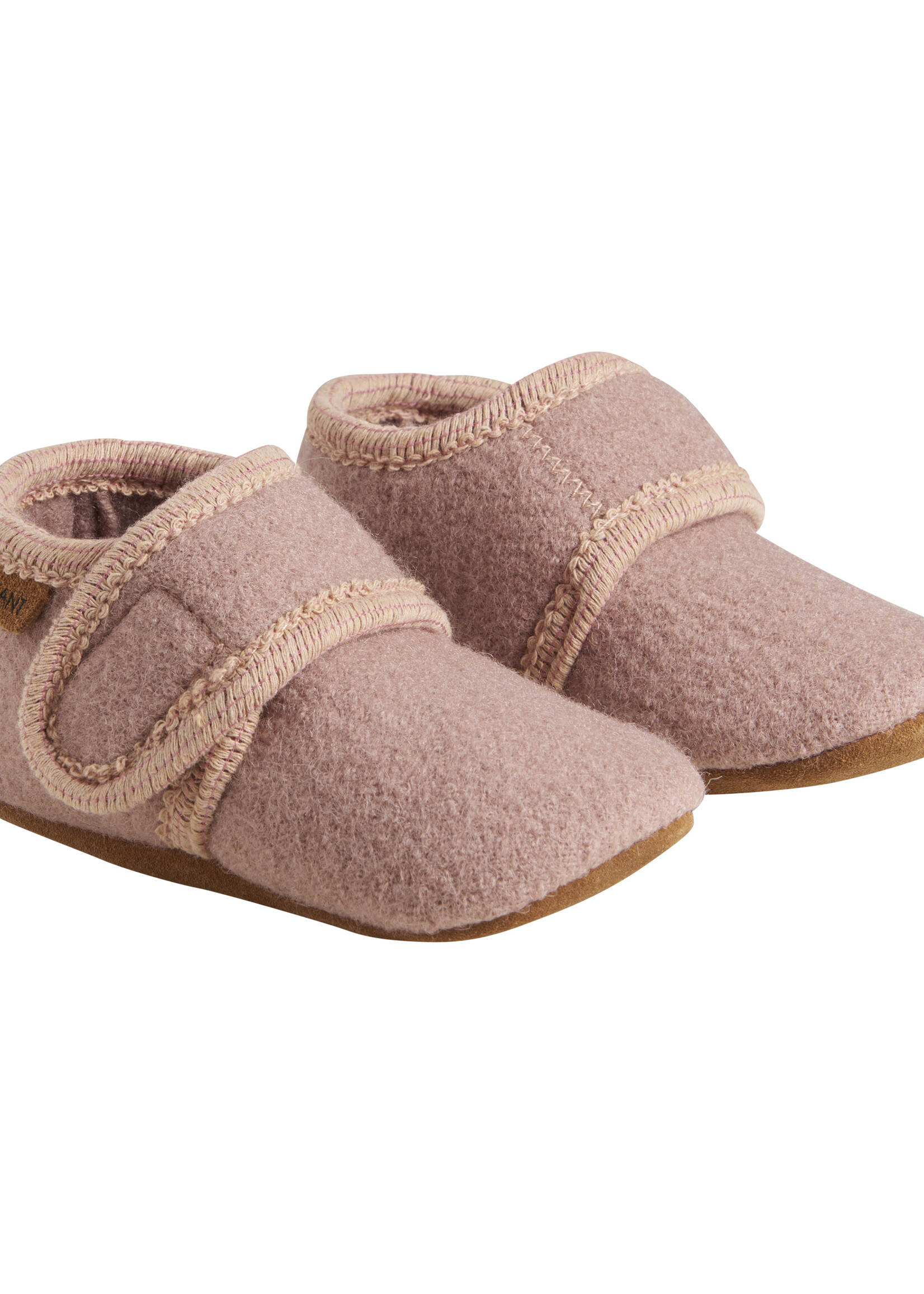 En Fant En Fant | Baby Wool slippers – Bark