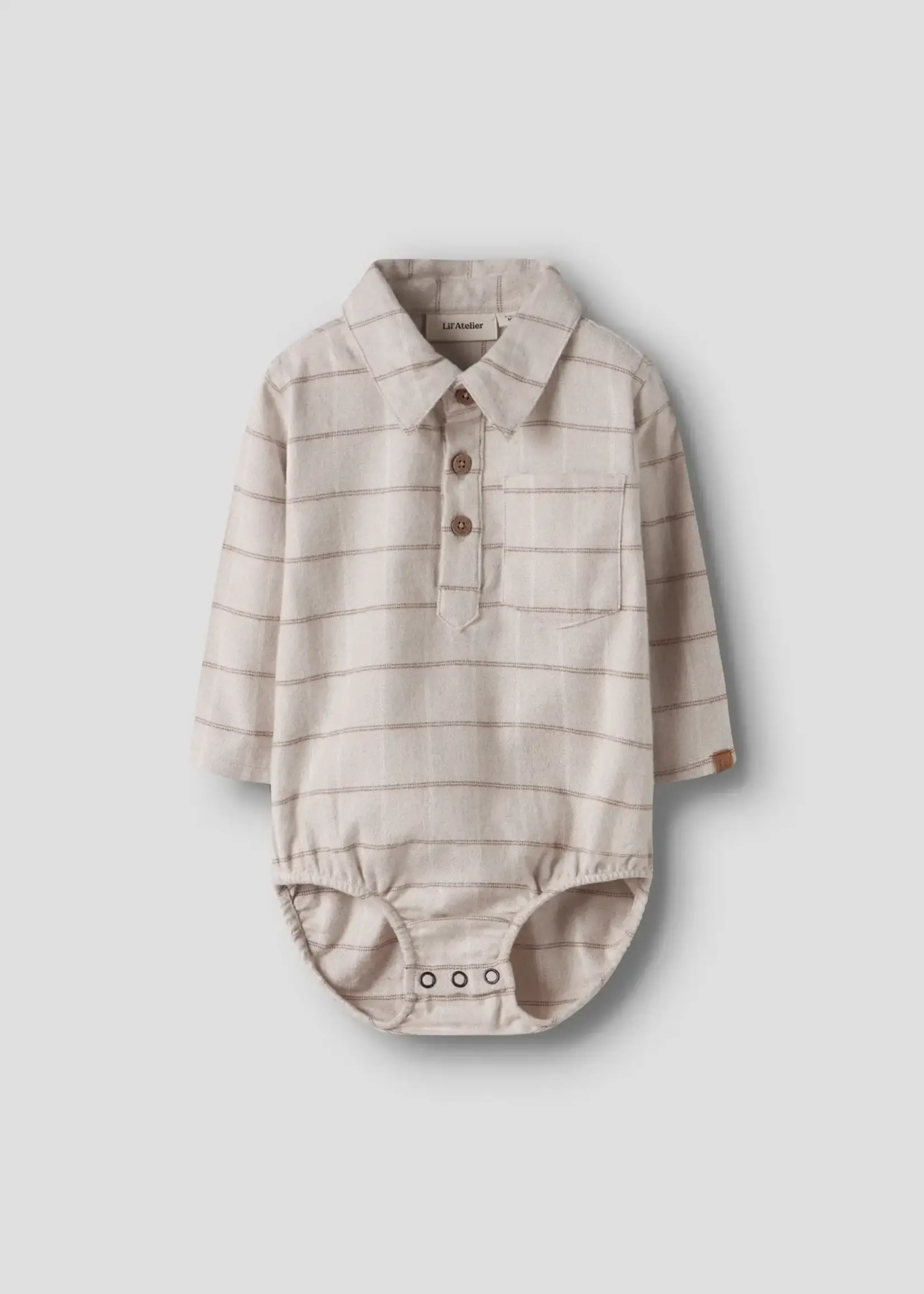 Lil' Atelier | NBMNADIM LS LOOSE BODY SHIRT LIL - Pure Cashmere