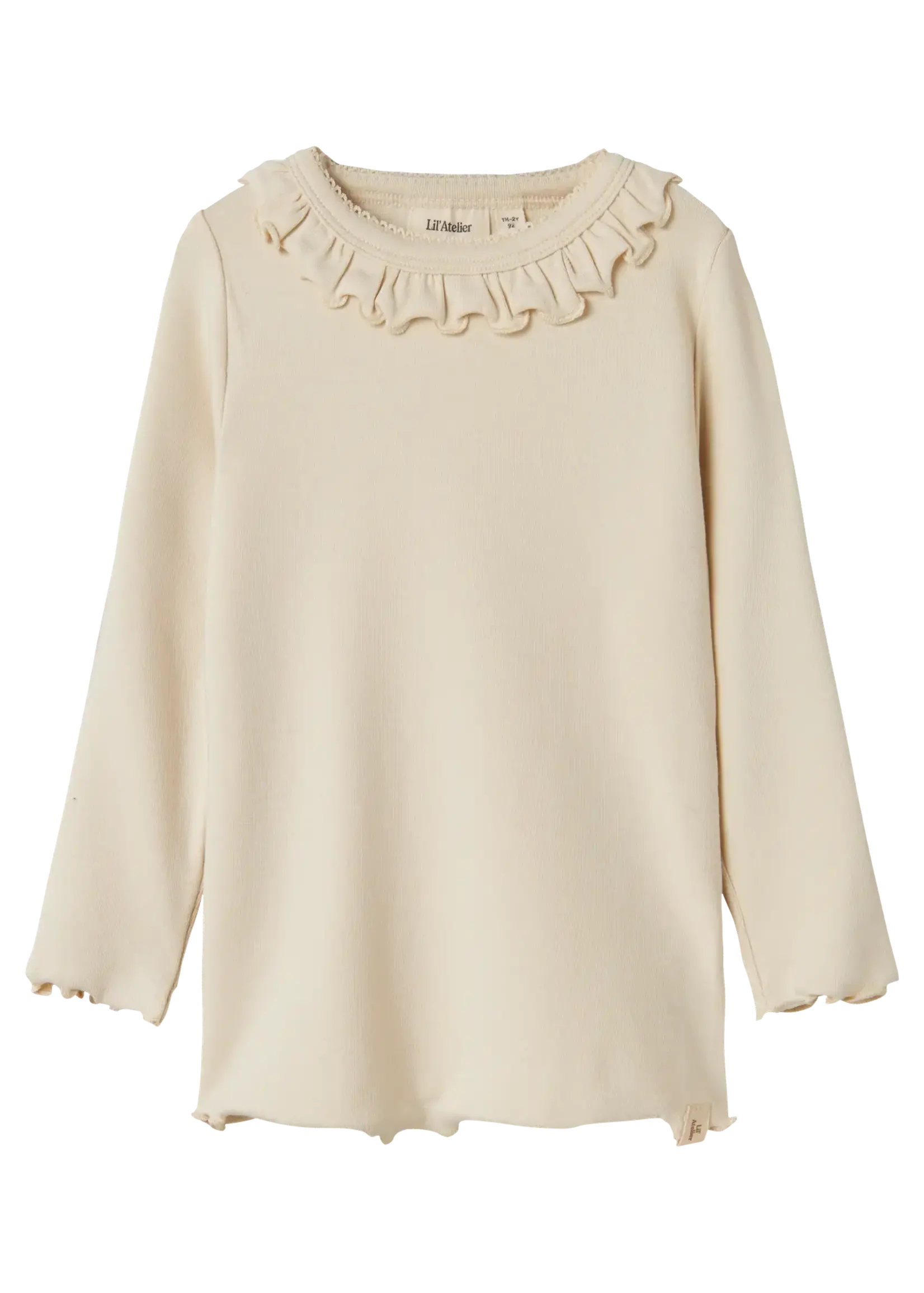 Lil' Atelier Lil' Atelier | NMFGAYO KOJ LS SLIM TOP LIL - Turtledove