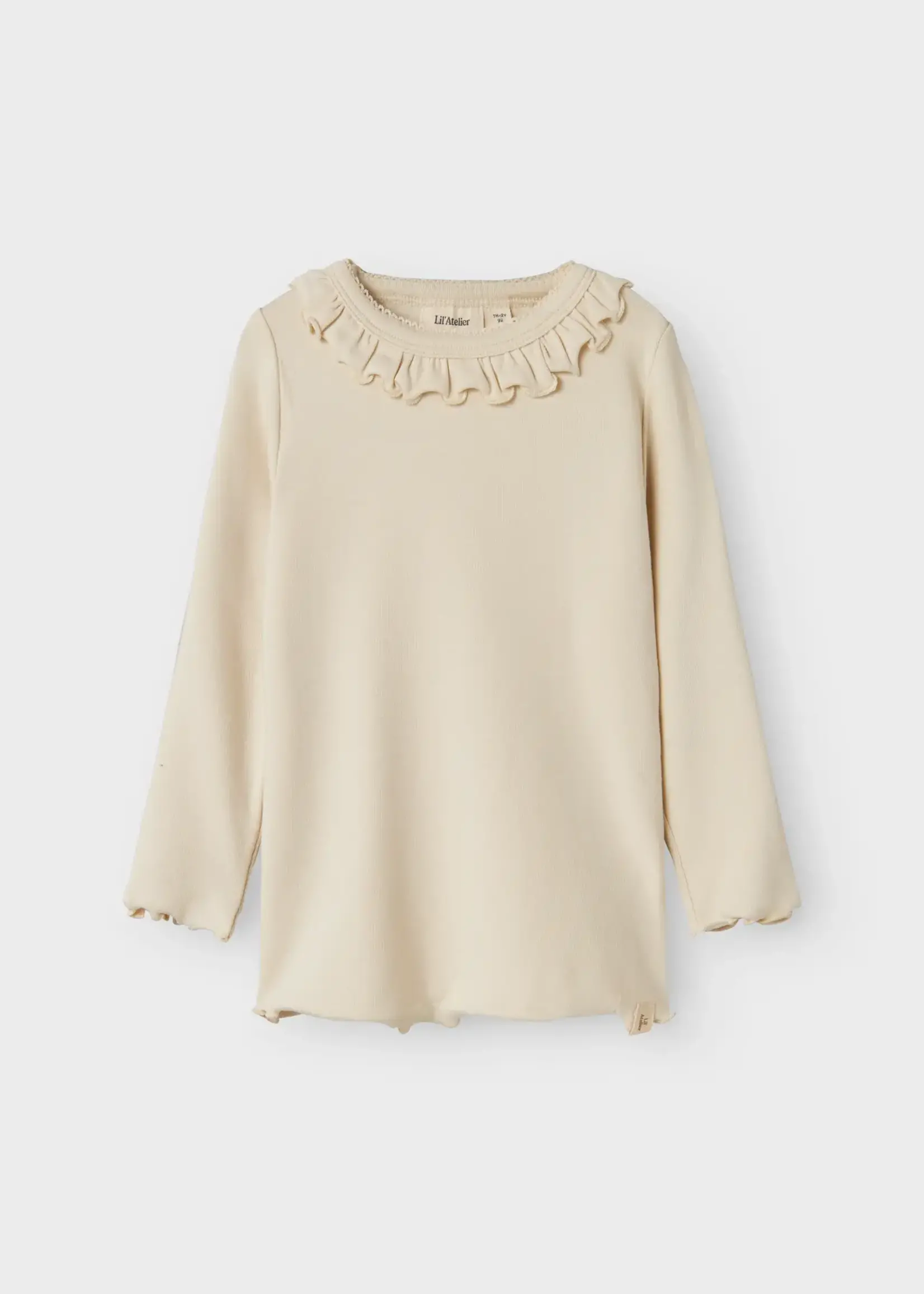 Lil' Atelier Lil' Atelier | NMFGAYO KOJ LS SLIM TOP LIL - Turtledove