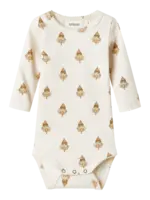Lil' Atelier Lil' Atelier | NBFLAVO EGE LS SLIM BODY LIL - Pastel Parchment