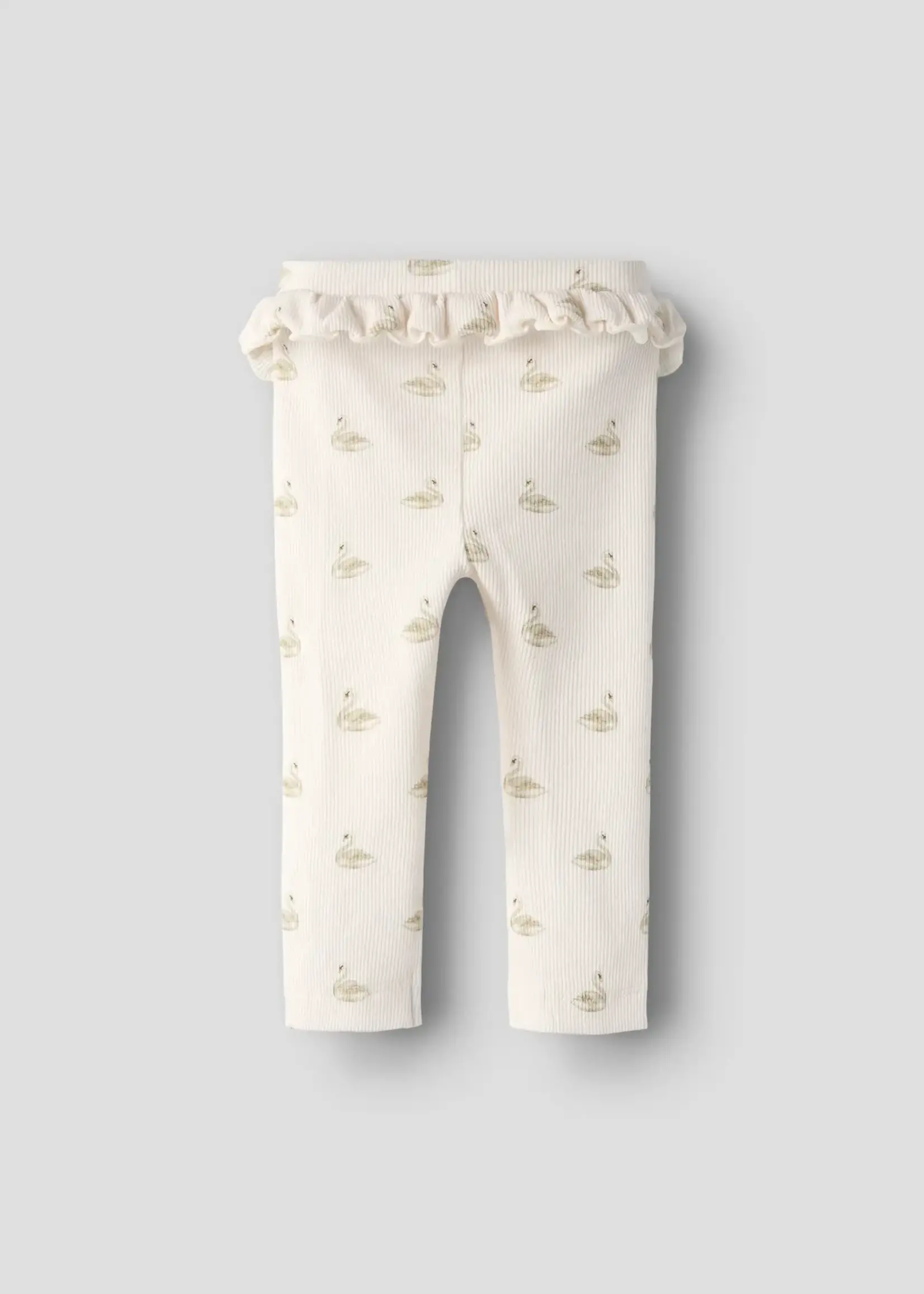 Lil' Atelier Lil' Atelier | NBFGAVO EFI SLIM LEGGING LIL NOOS - Pastel Parchment SWAN
