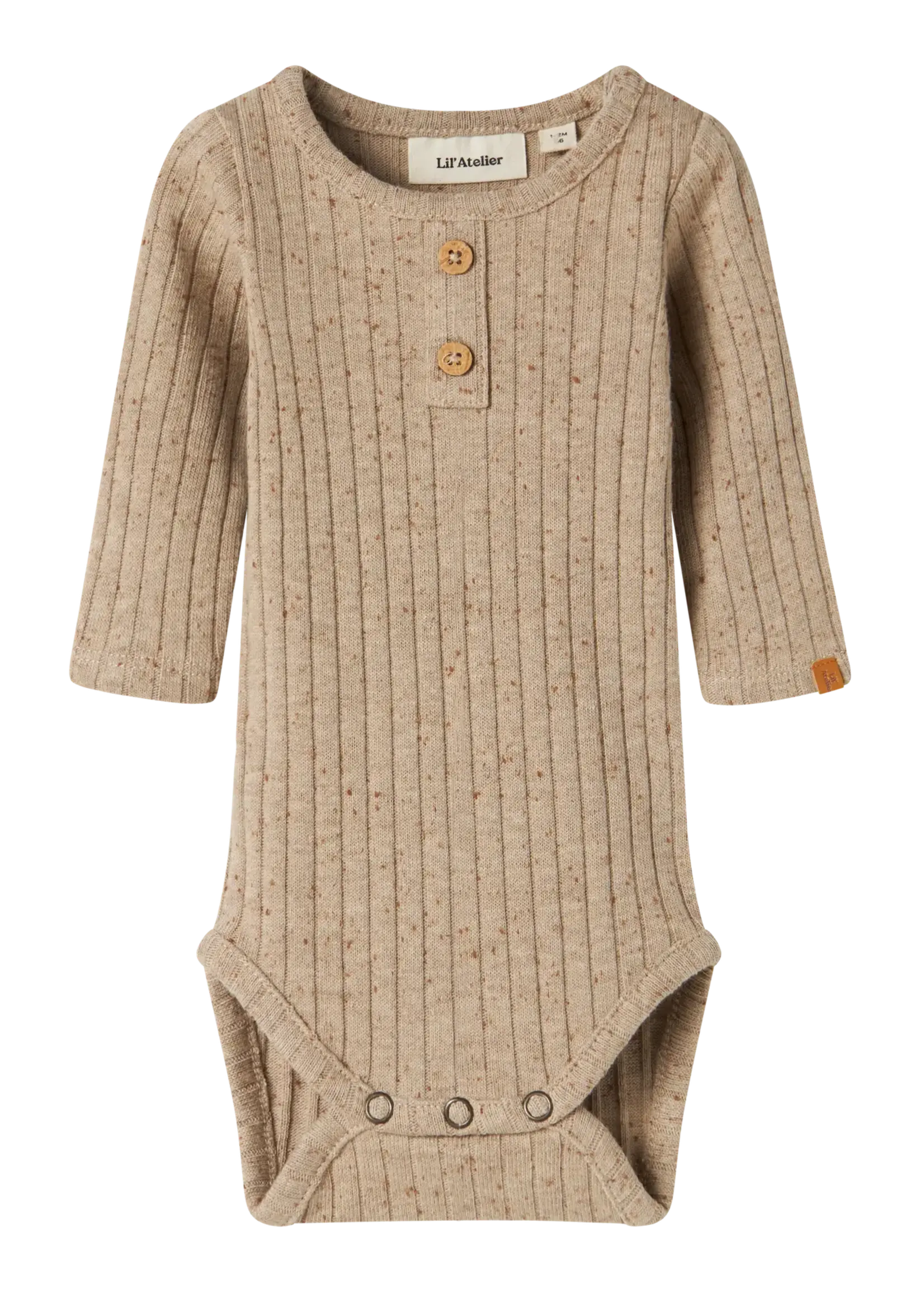 Lil' Atelier Lil' Atelier | NBMOMILO LS NREG BODY LIL - Pure Cashmere