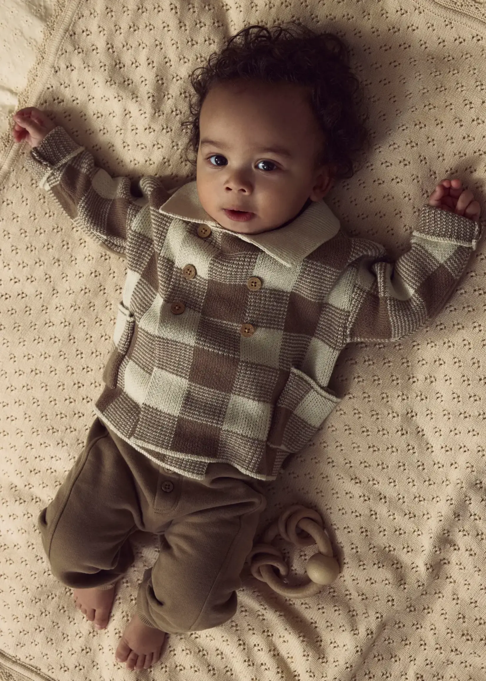 Lil' Atelier | NBMILONDON RAS LOOSE SWEAT PANT LIL - Sepia Tint