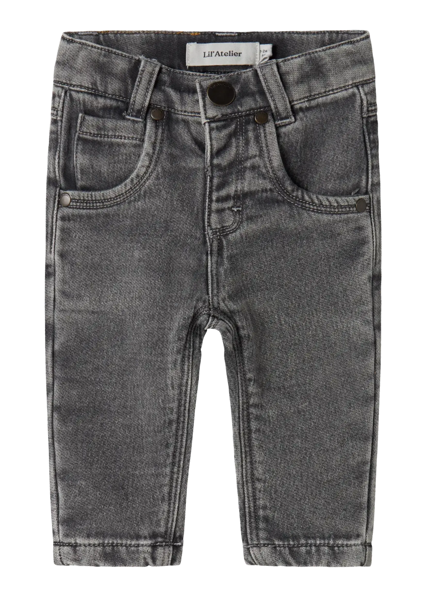 Lil' Atelier | NBNNADIE REG JEANS 4442-CI LIL - Medium Grey Denim