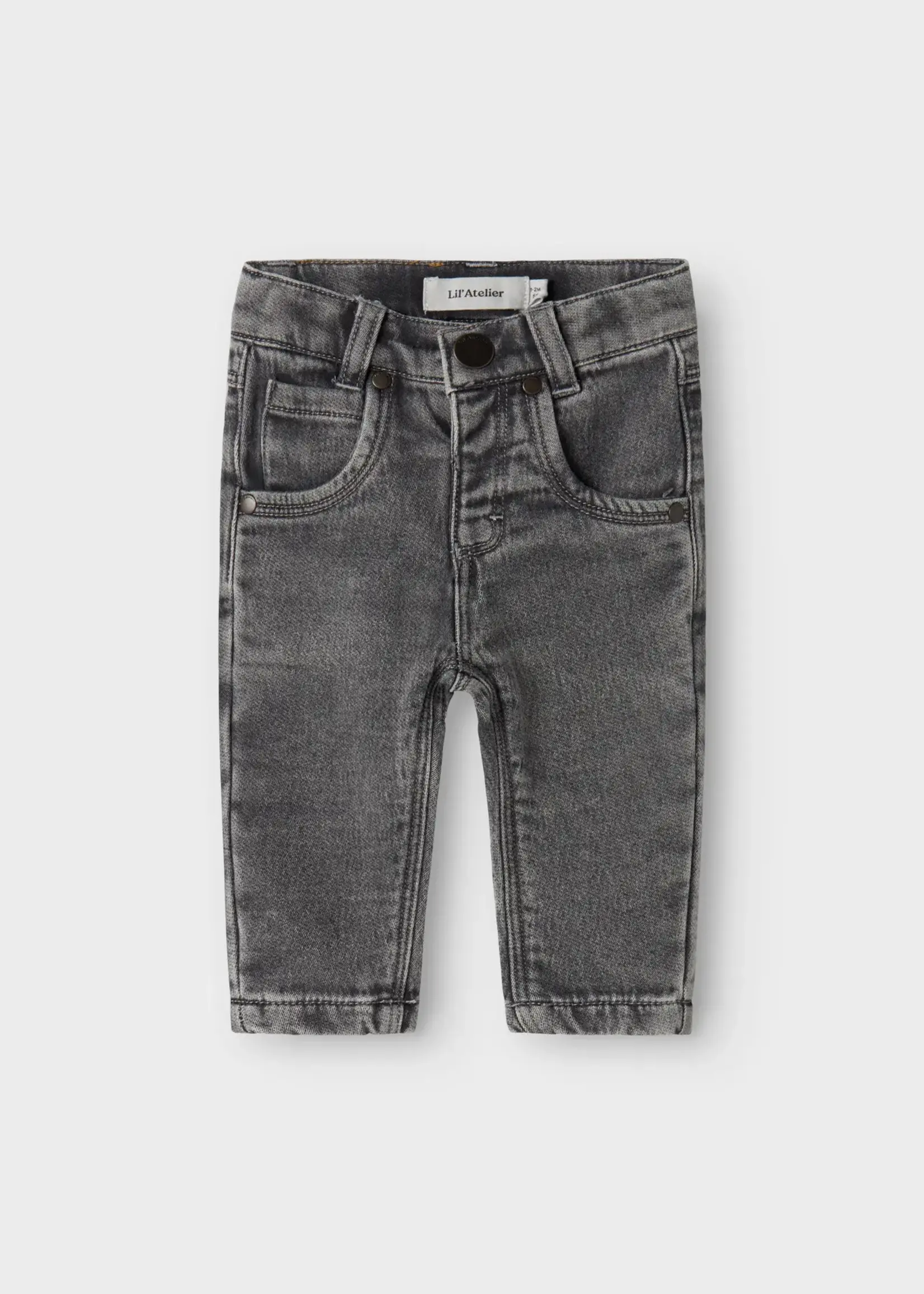 Lil' Atelier | NBNNADIE REG JEANS 4442-CI LIL - Medium Grey Denim