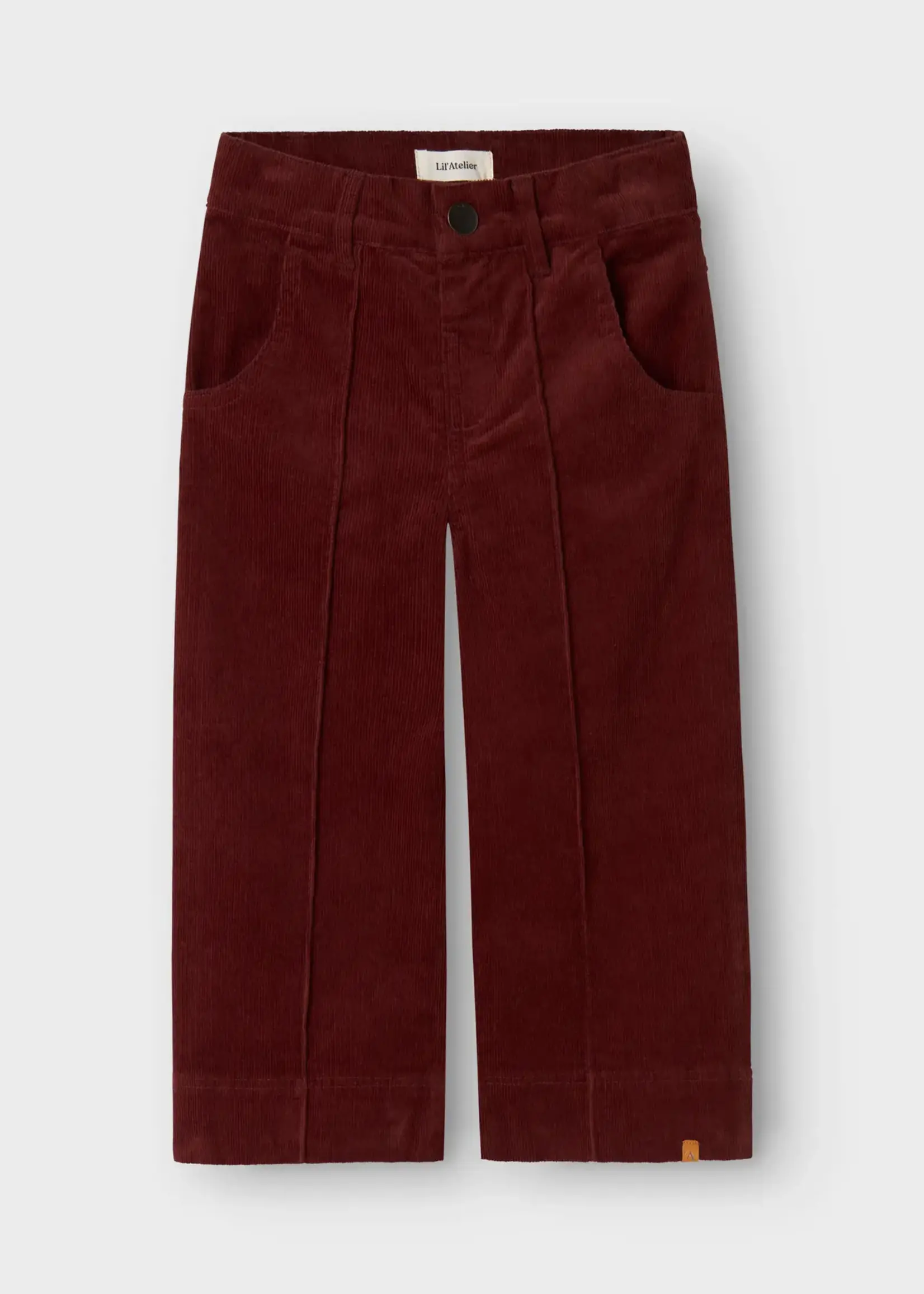 Lil' Atelier Lil' Atelier | NMFOBERT CORD WIDE PANT 4122-HG LIL - Hot Chocolate