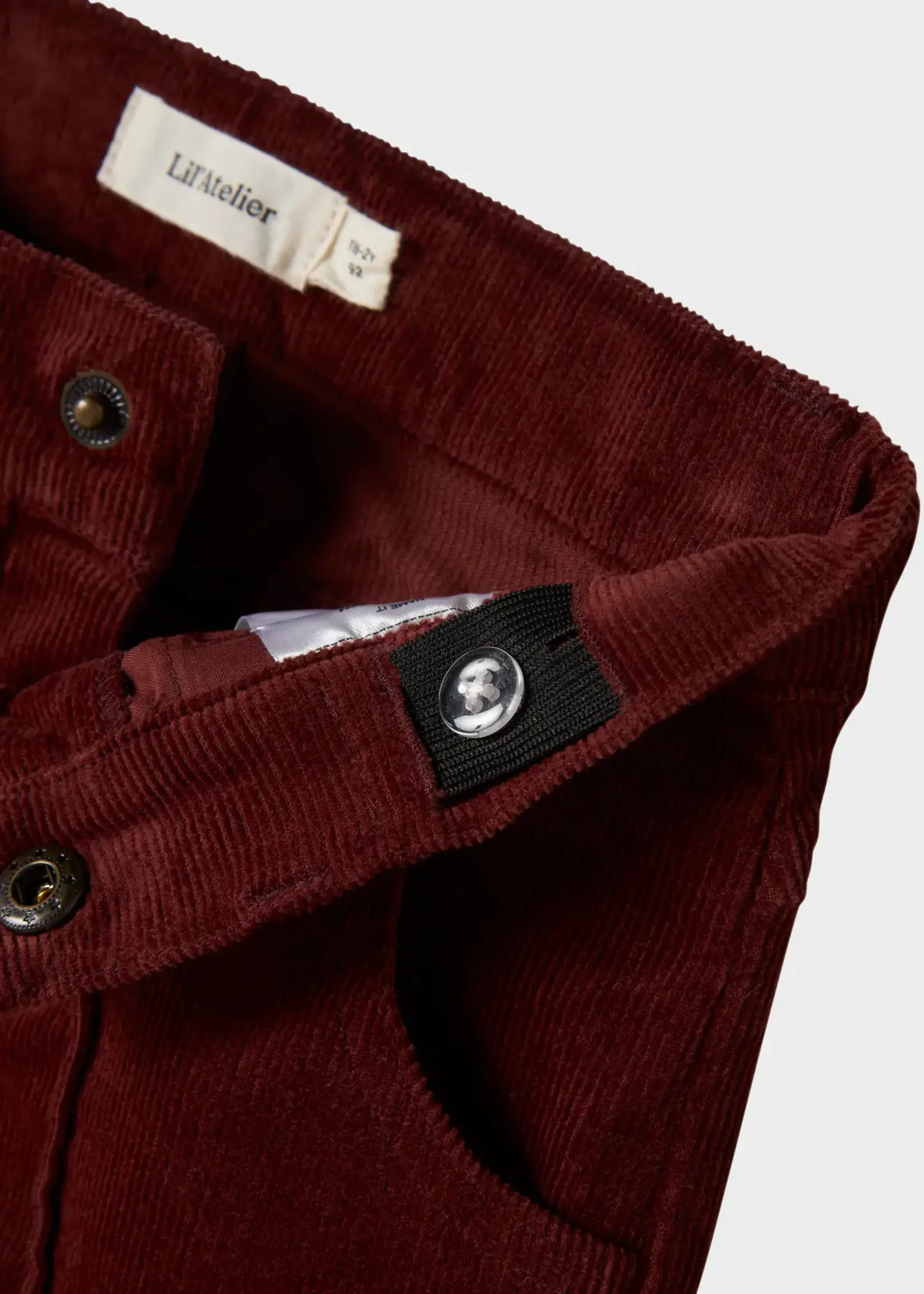 Lil' Atelier Lil' Atelier | NMFOBERT CORD WIDE PANT 4122-HG LIL - Hot Chocolate