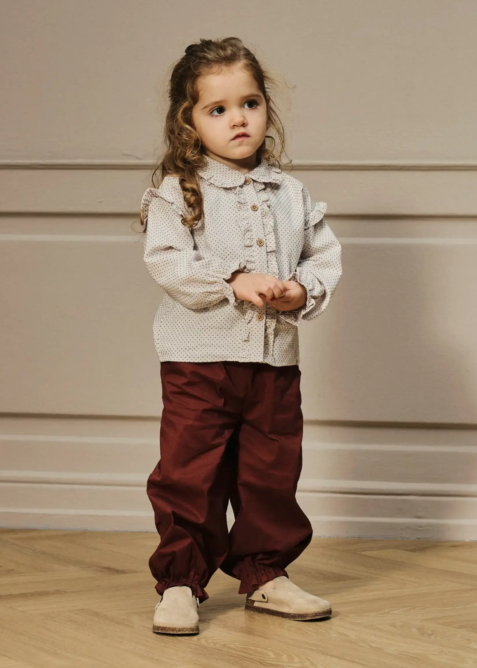 Lil' Atelier Lil' Atelier | NMFOLENA LS LOOSE SHIRT LIL - Pastel Parchment