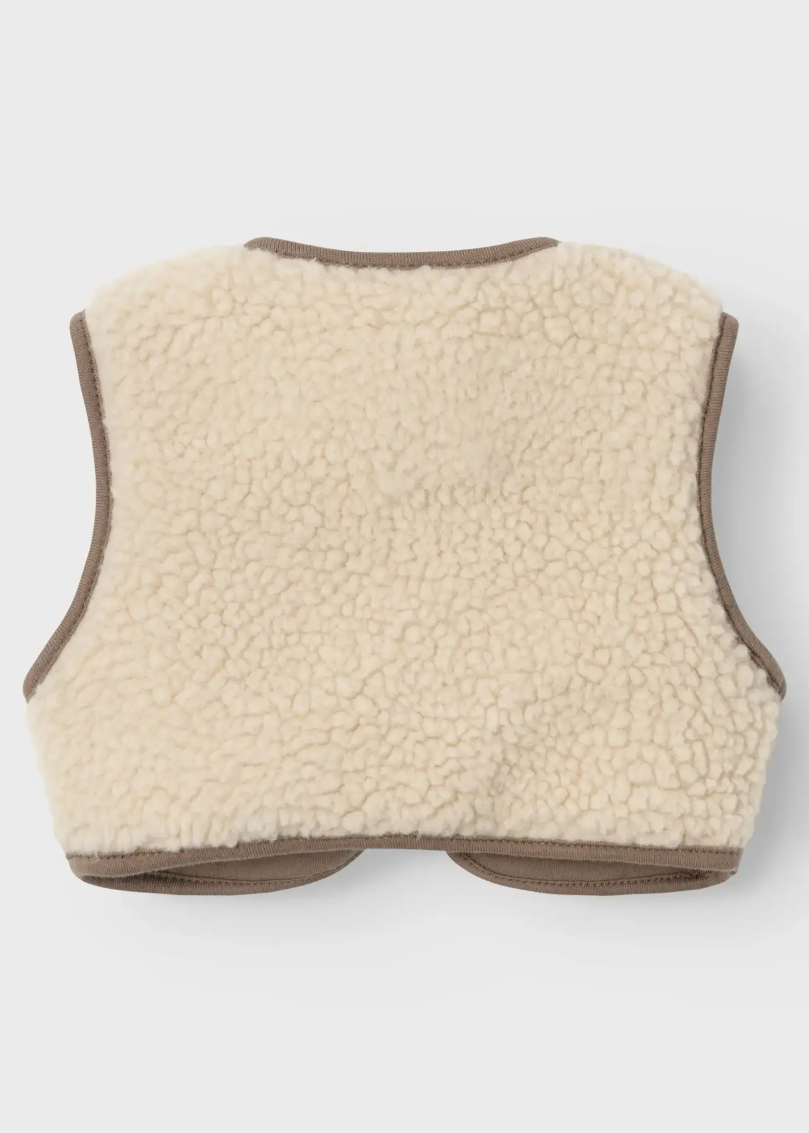 Lil' Atelier Lil' Atelier | NBMJONO RLX SHERPA VEST LIL - Turtledove