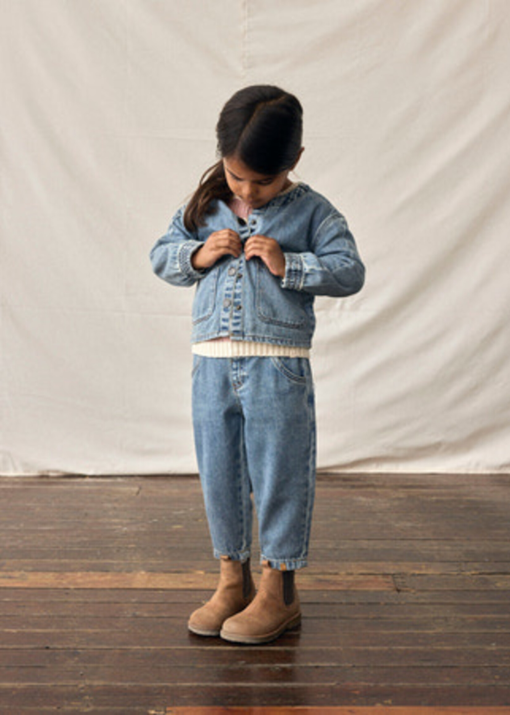 Lil' Atelier Lil'Atelier | NMFKAROLE loose jeans 4016-CJ lil - Medium blue denim