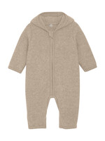 Huttelihut HUTTEliHUT | Pram Suit Wool Fleece – Camel Melange