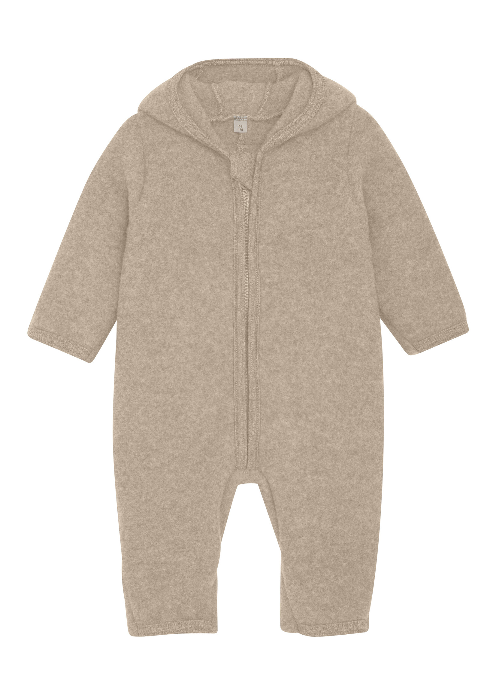 Huttelihut HUTTEliHUT | Pram Suit Wool Fleece – Camel Melange