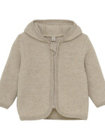 Huttelihut HUTTEliHUT | Jacket Wool Fleece – Camel Melange