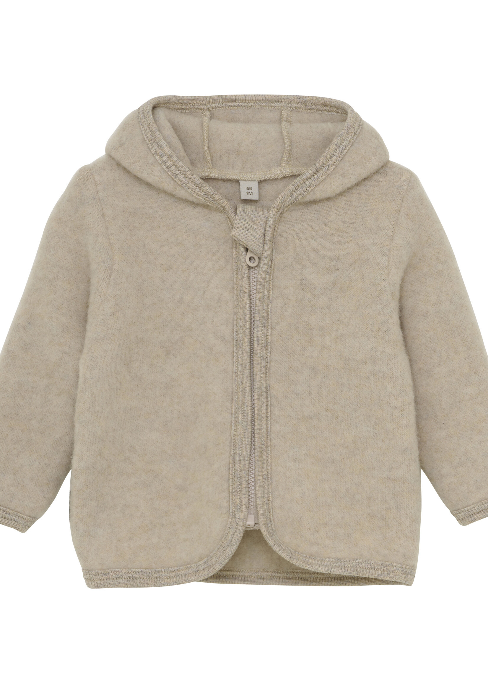 Huttelihut HUTTEliHUT | Jacket Wool Fleece – Camel Melange
