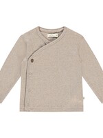 A Tiny Story A Tiny Story | baby t-shirt long sleeve - Oatmeal Melange
