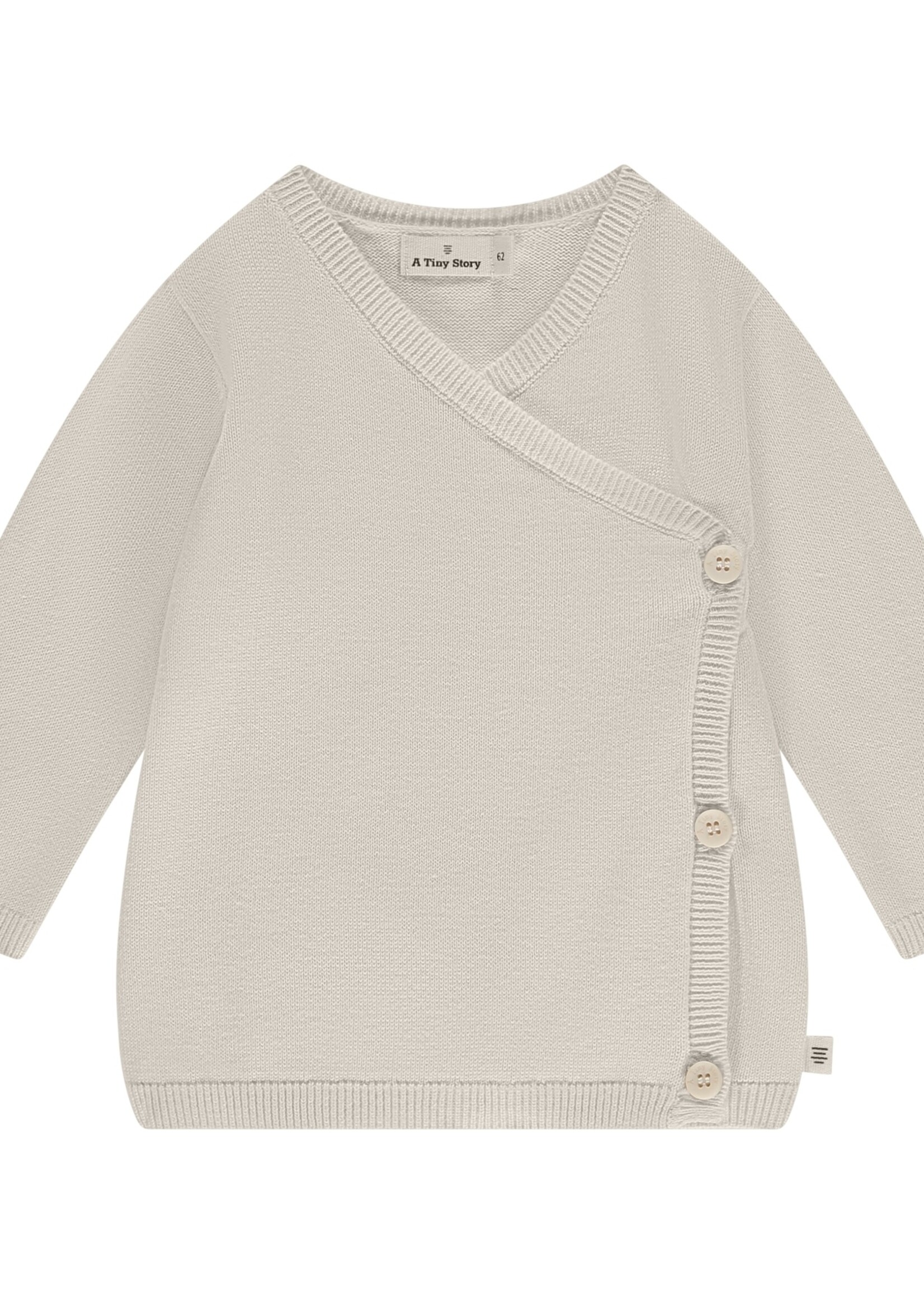 A Tiny Story A Tiny Story | baby cardigan crossbody - Ivory
