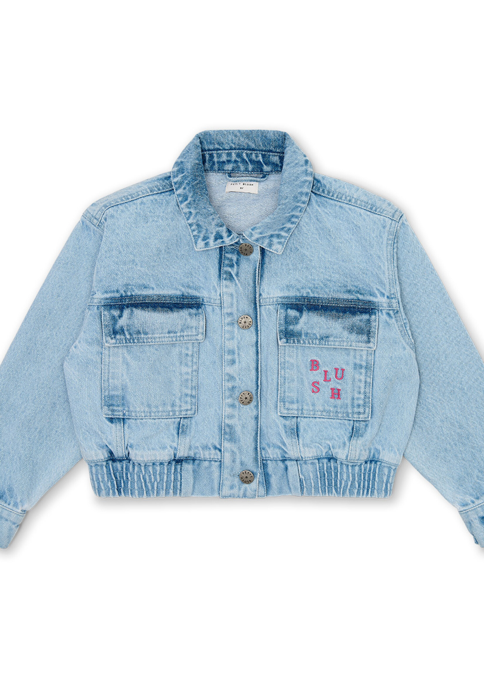 Petit Blush Petit Blush | Denim Jacket - Washed Blue