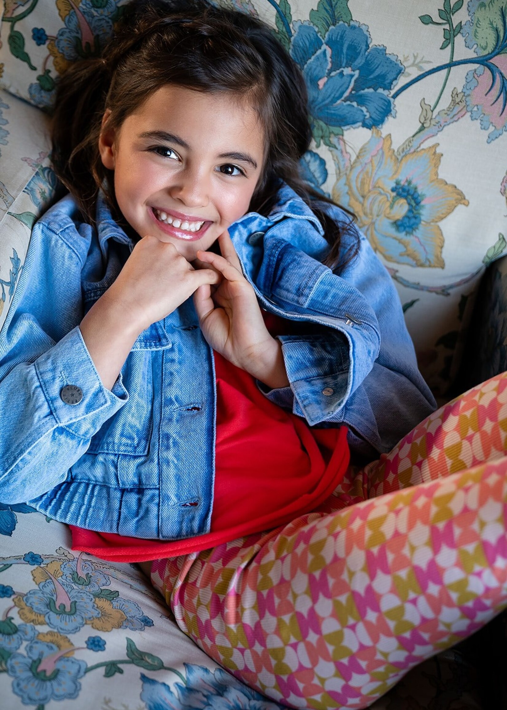 Petit Blush Petit Blush | Denim Jacket - Washed Blue