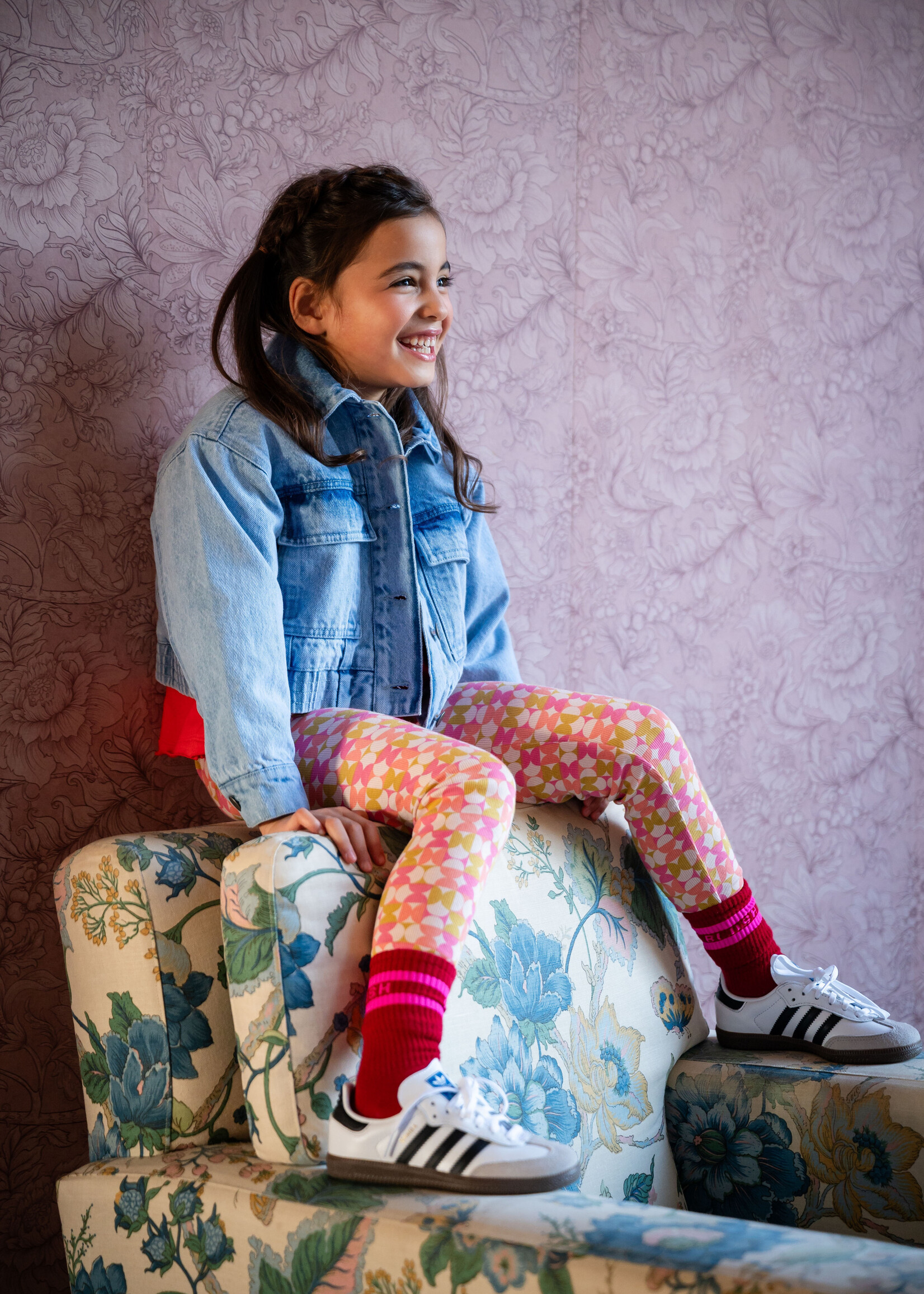 Petit Blush Petit Blush | Denim Jacket - Washed Blue