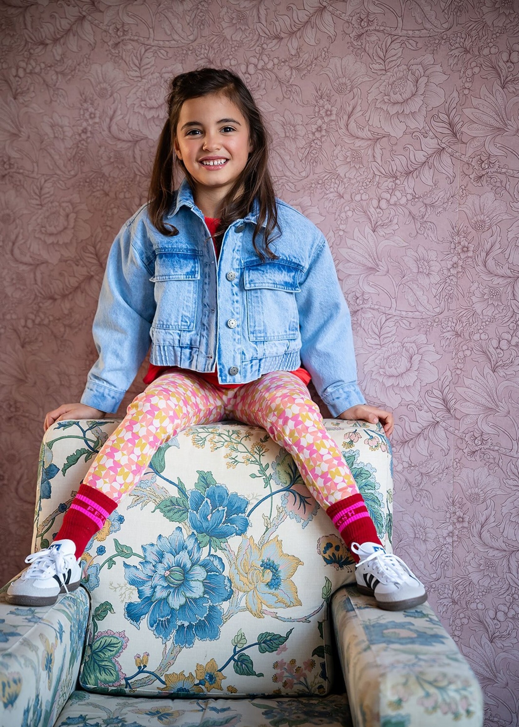 Petit Blush Petit Blush | Denim Jacket - Washed Blue