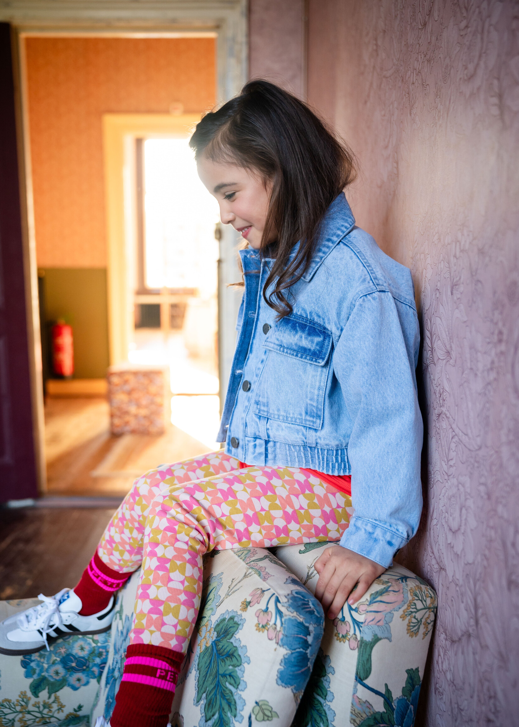 Petit Blush Petit Blush | Denim Jacket - Washed Blue