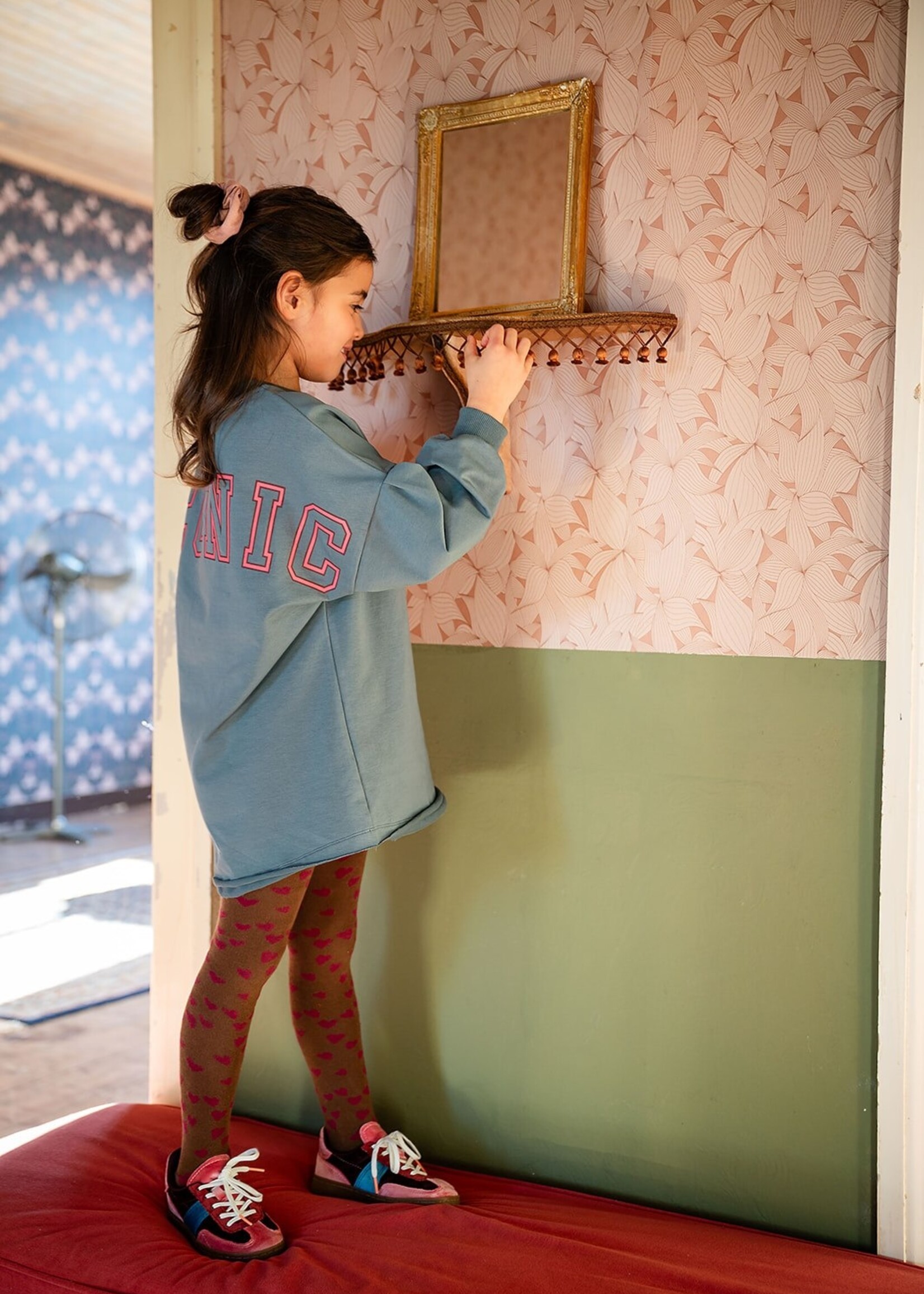 Petit Blush Petit Blush | Tights Love Potion - Brown/Pink