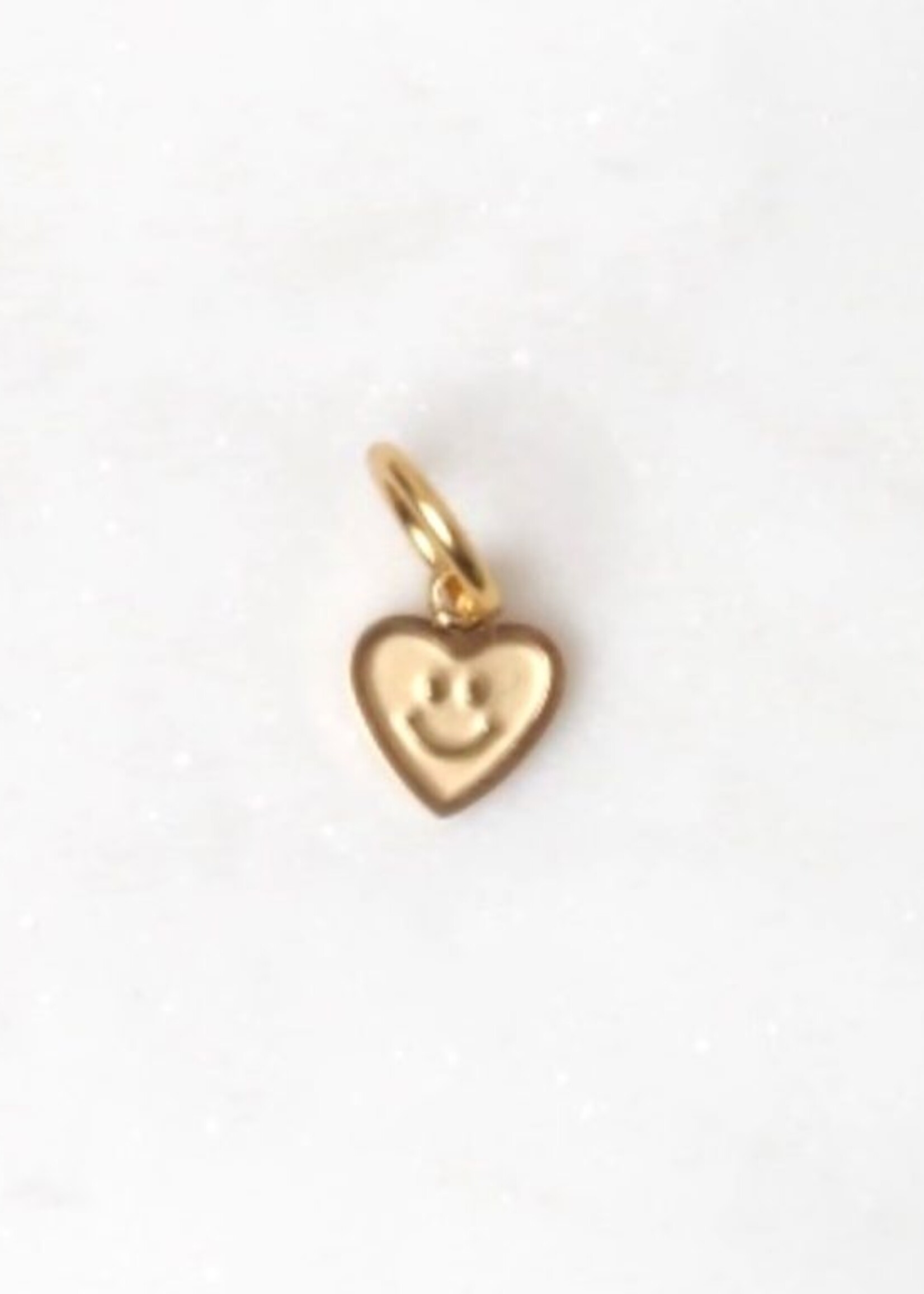 LOVEissue LOVEissue | Charm - Gold heart smiley