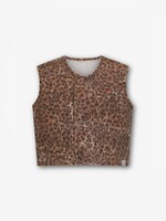 The New Chapter The New Chapter | Cleas denim leopard gilet