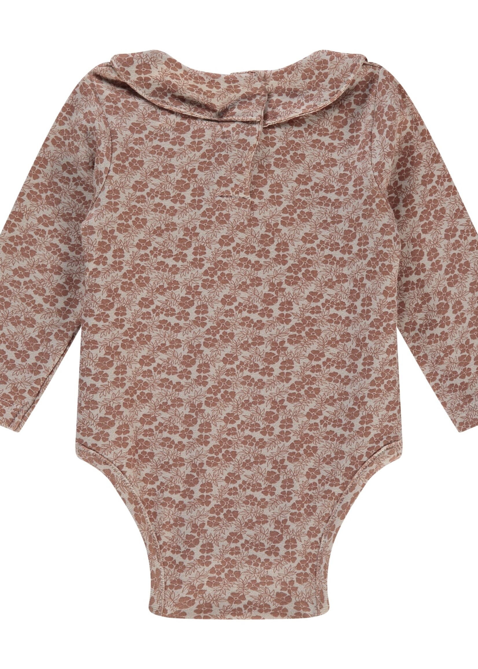 A Tiny Story A Tiny Story | baby romper long sleeve - Cookie