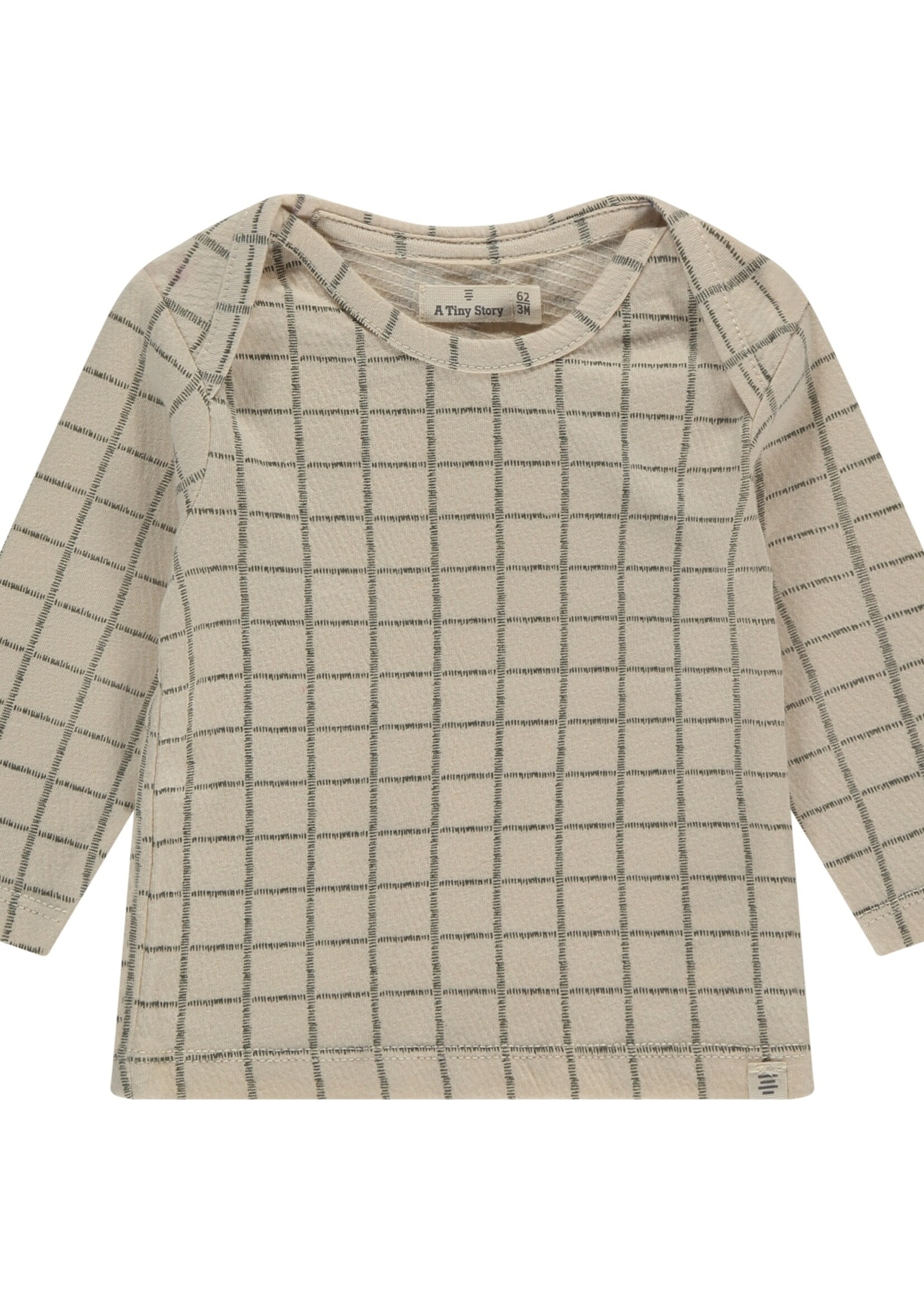 A Tiny Story A Tiny Story | baby t-shirt long sleeve - Snow 1