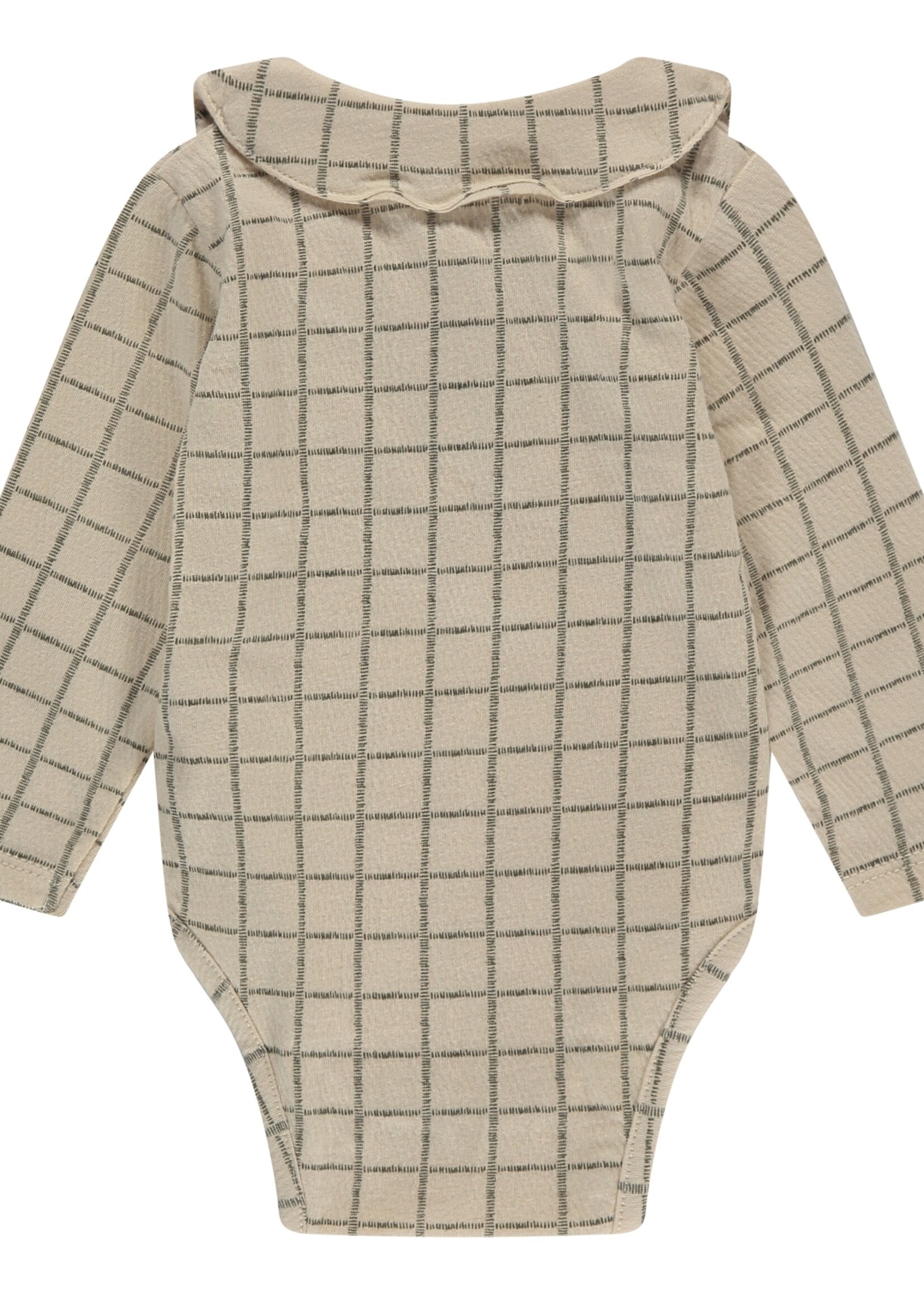 A Tiny Story A Tiny Story | baby romper long sleeve – Snow