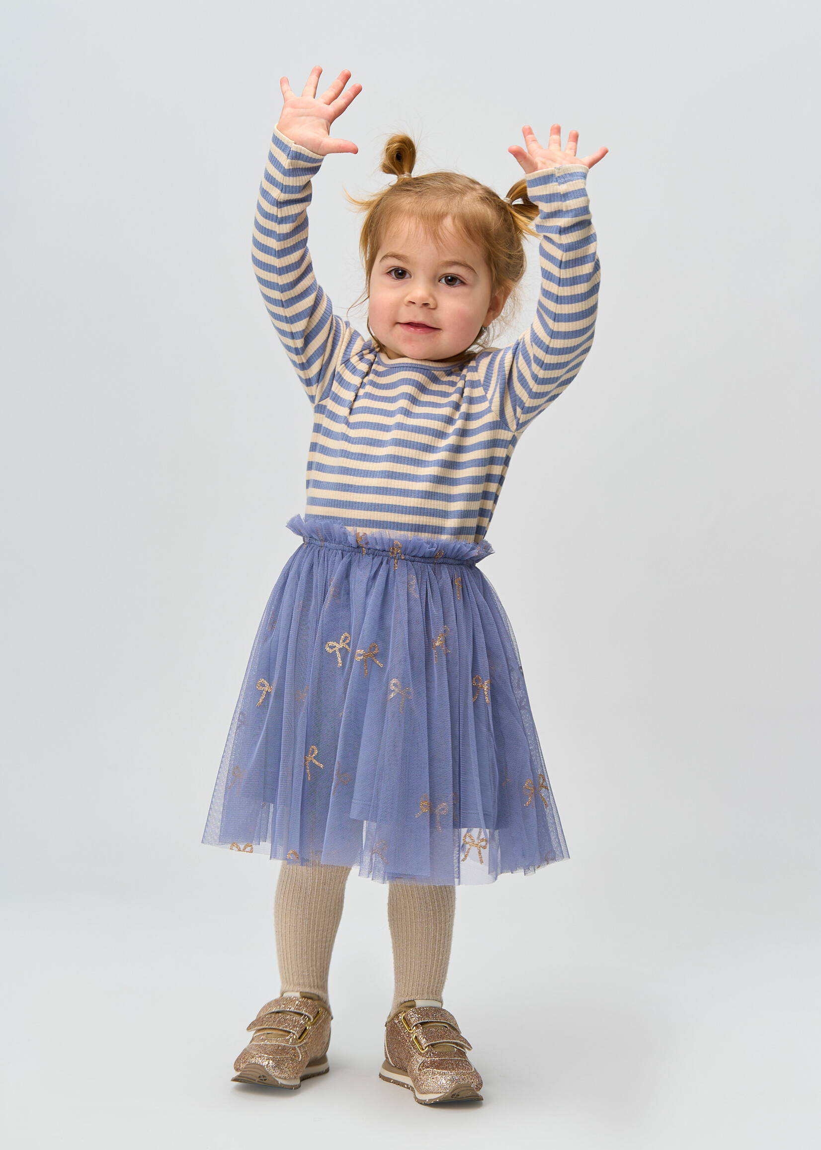 THE NEW SIBLINGS The New  Siblings | TNSTFRO LLS Rib Tee - Tempest Striped