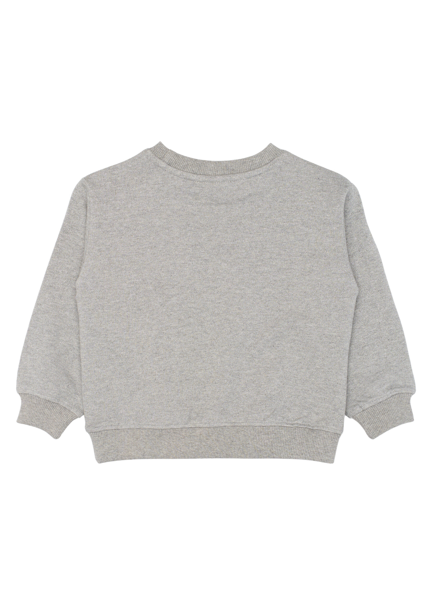 THE NEW SIBLINGS The New Siblings | TNSTRonja OS Glitter Sweatshirt - Light Grey Melange